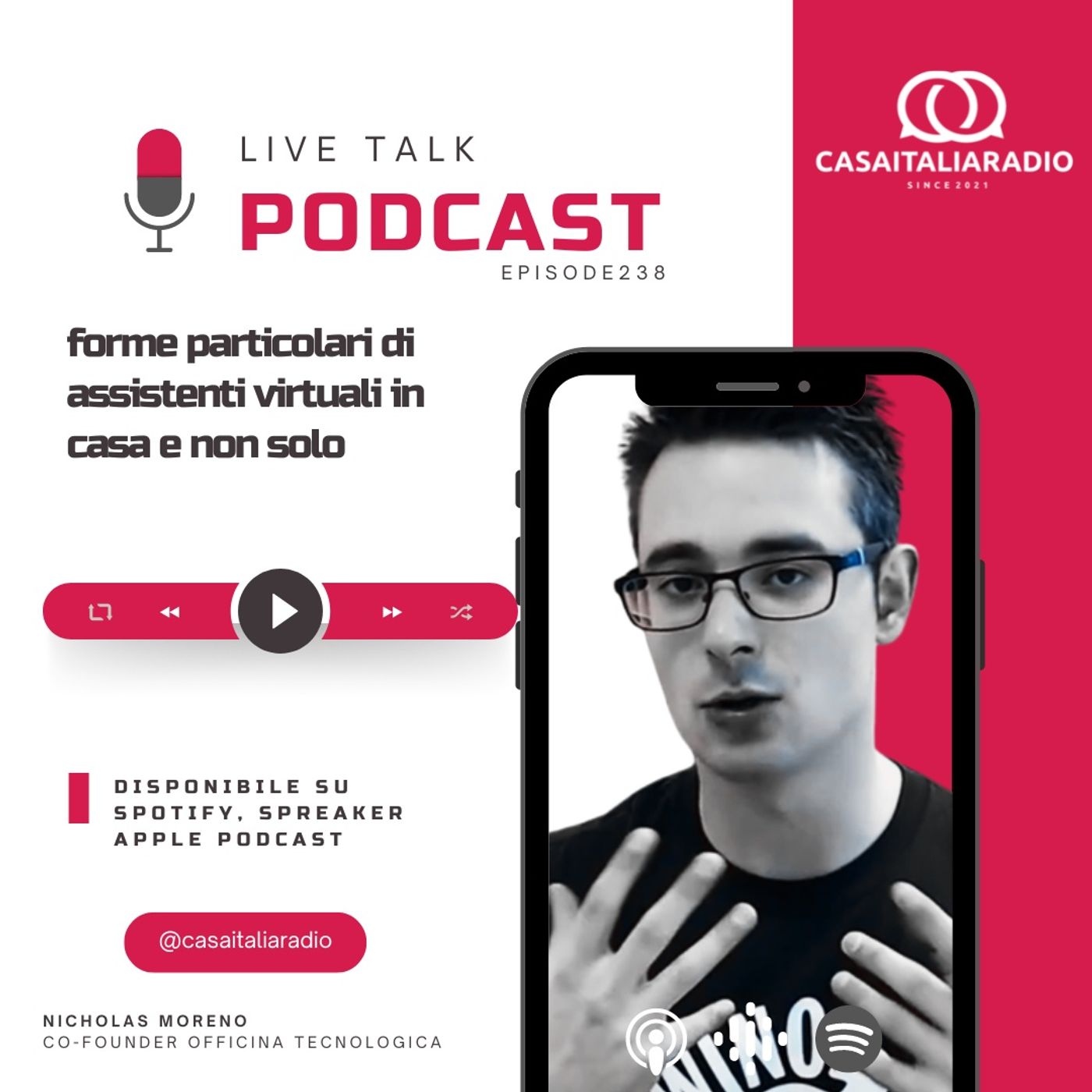 BM - Puntata N.238 - Assistenti virtuali particolari in casa e non solo episode artwork