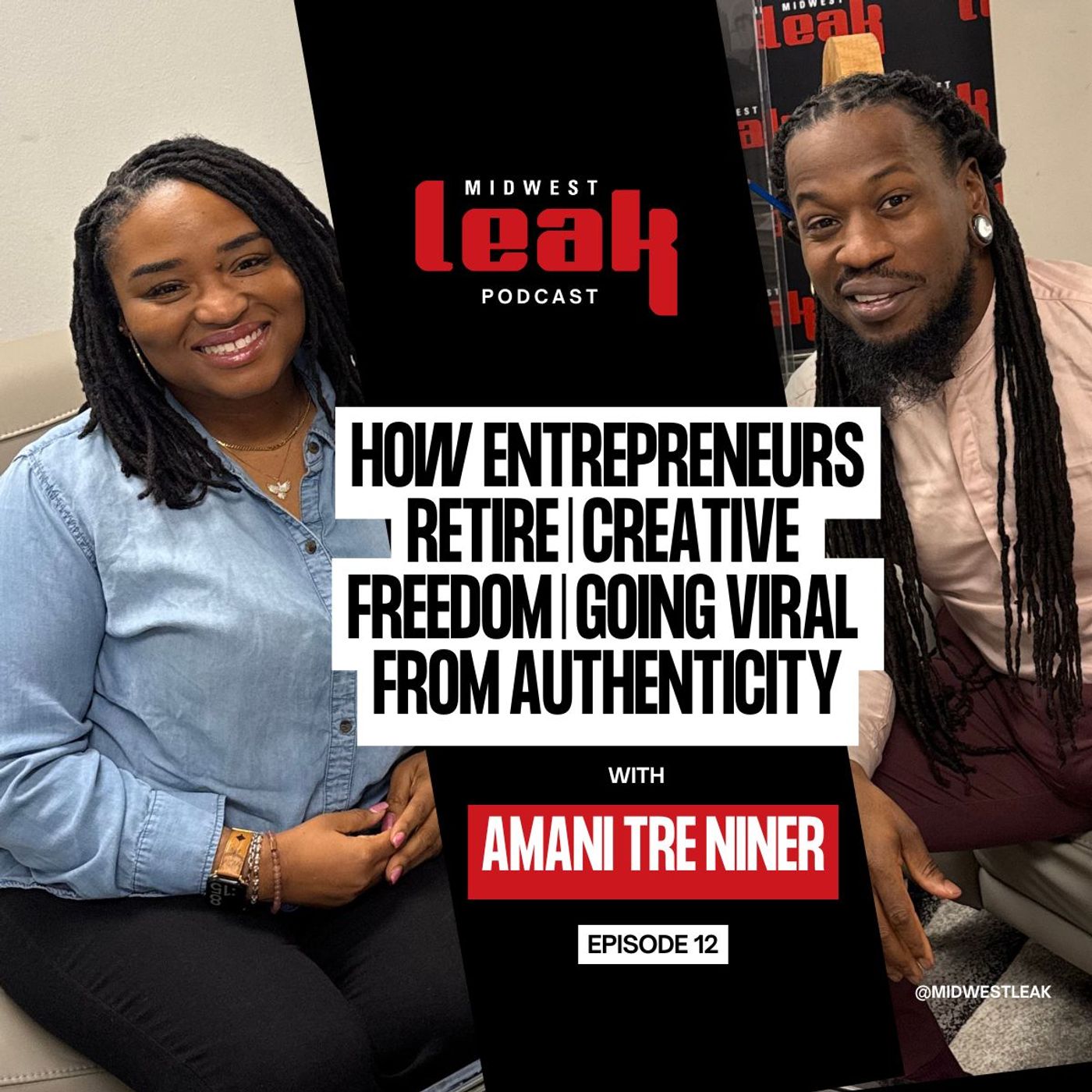 How Entrepreneurs Retire | Tattoo Mastery, Creative Freedom | Ep 12 - Amani Tre Niner episode artwork