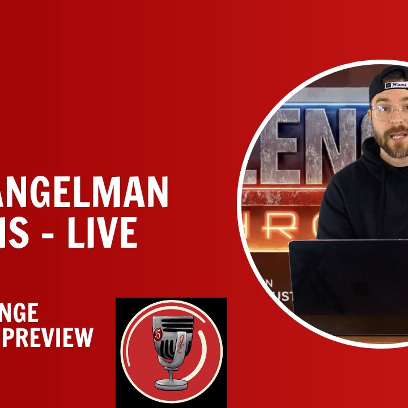 Drew Angelman RETURNS + PREVIEWS 'The Challenge- Cutthroat' | LIVE episode artwork