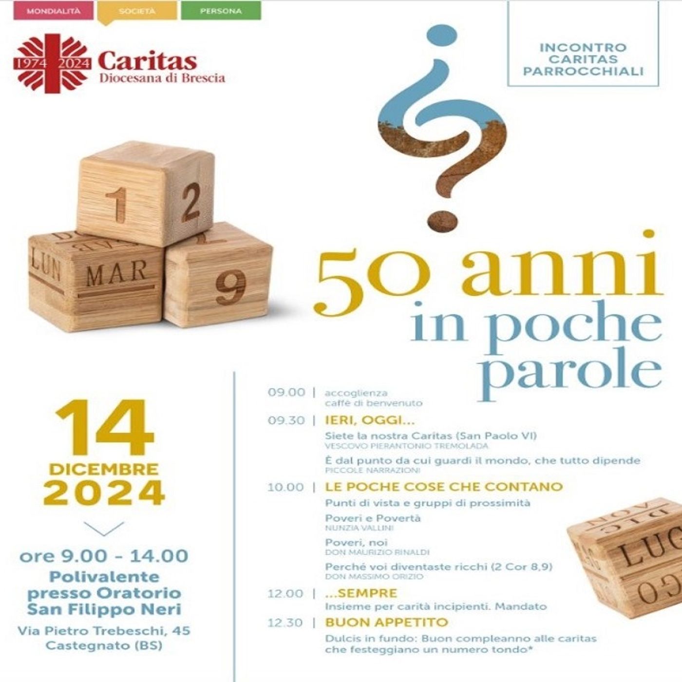 Le Caritas Parrocchiali si incontrano a Castegnato: intervista a don Maurizio Rinaldi  -  4 dicembre 2024 episode artwork