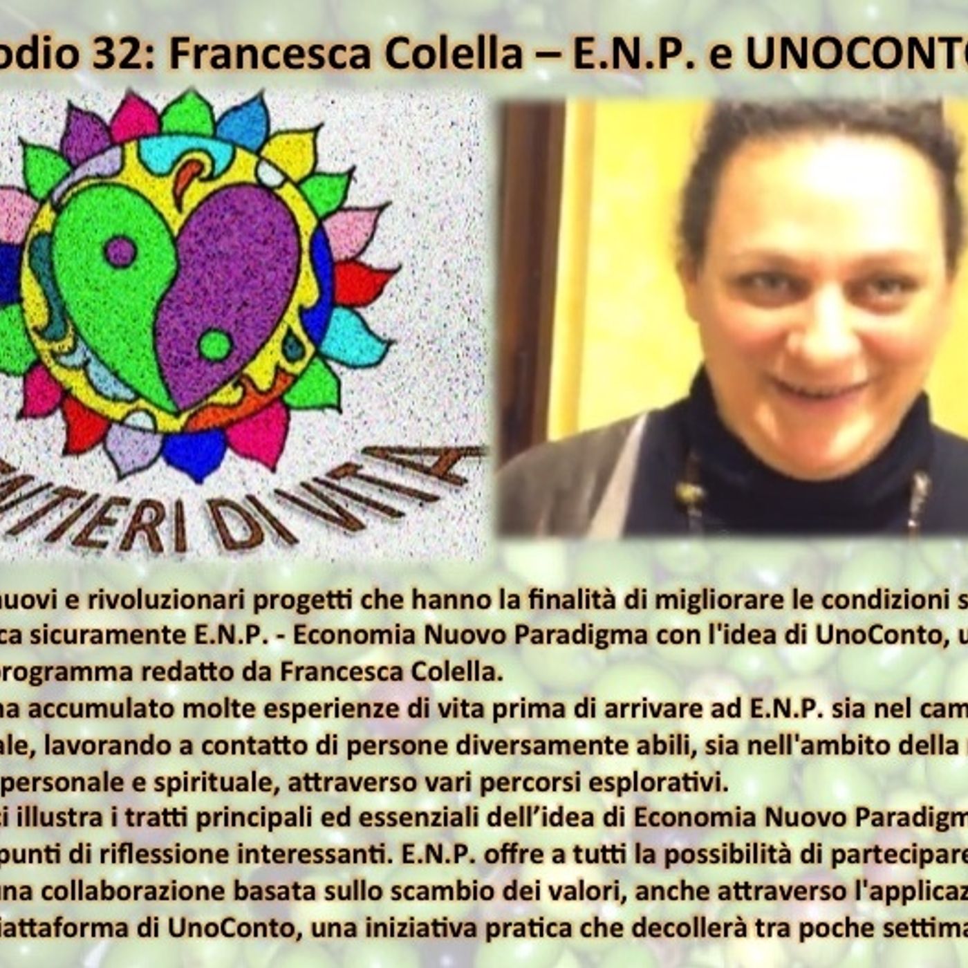 SENTIERI DI VITA
