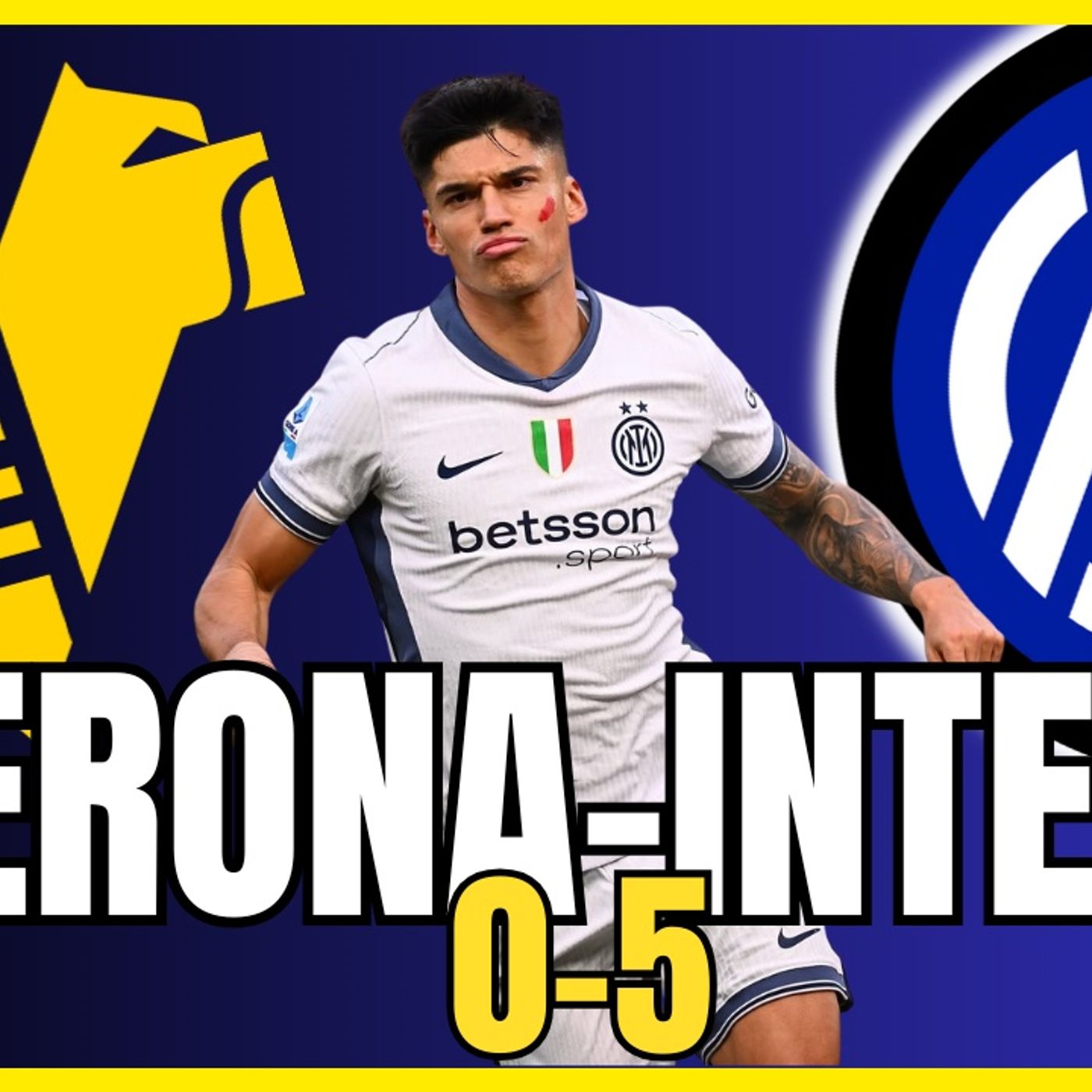 VERONA INTER 0-5: CHE CORREA!!! L'ABBIAMO RITROVATO?