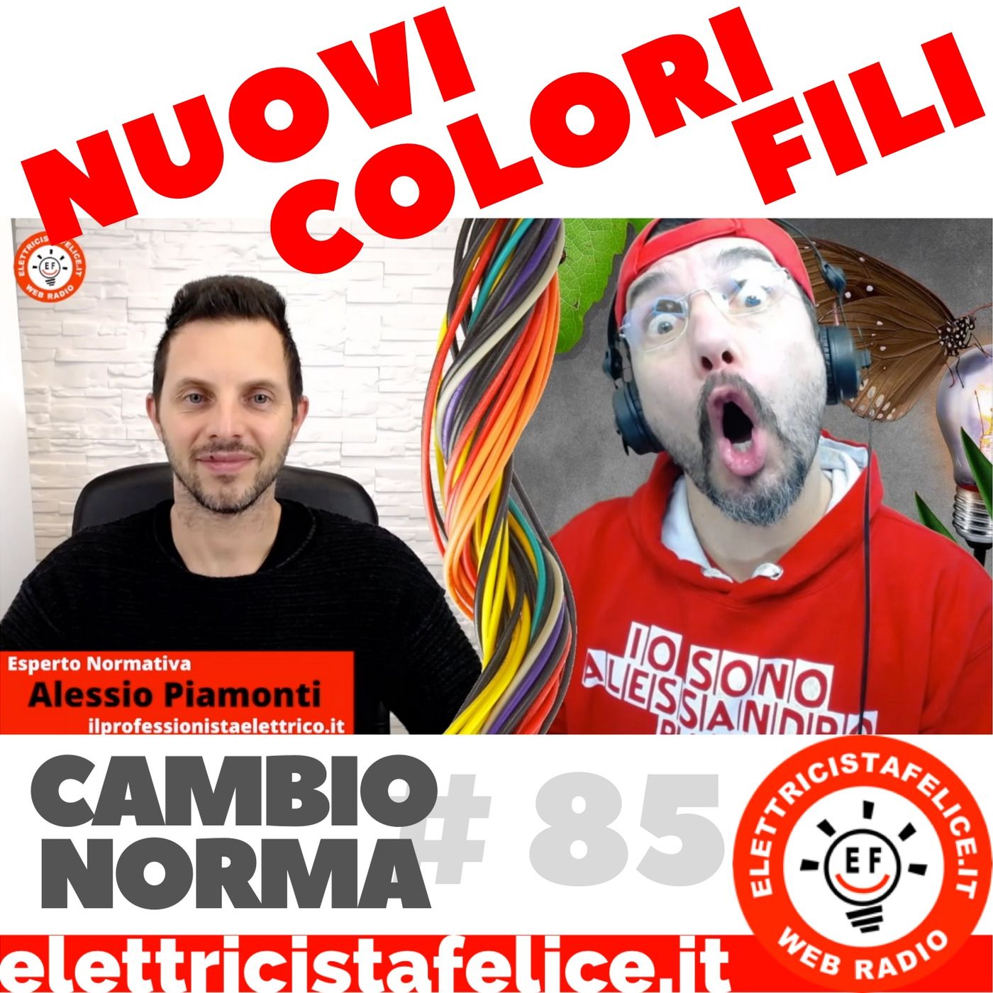 #85 I nuovi colori dei fili elettrici da usare negli impianti