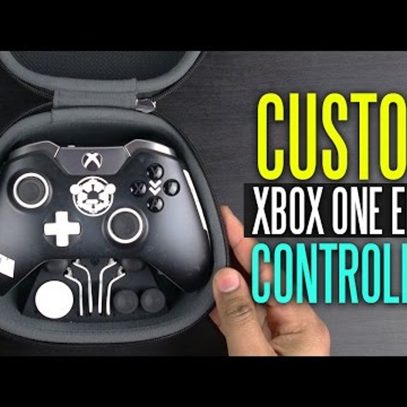 Custom Star Wars Galactic Empire Xbox One Elite Controller episode artwork
