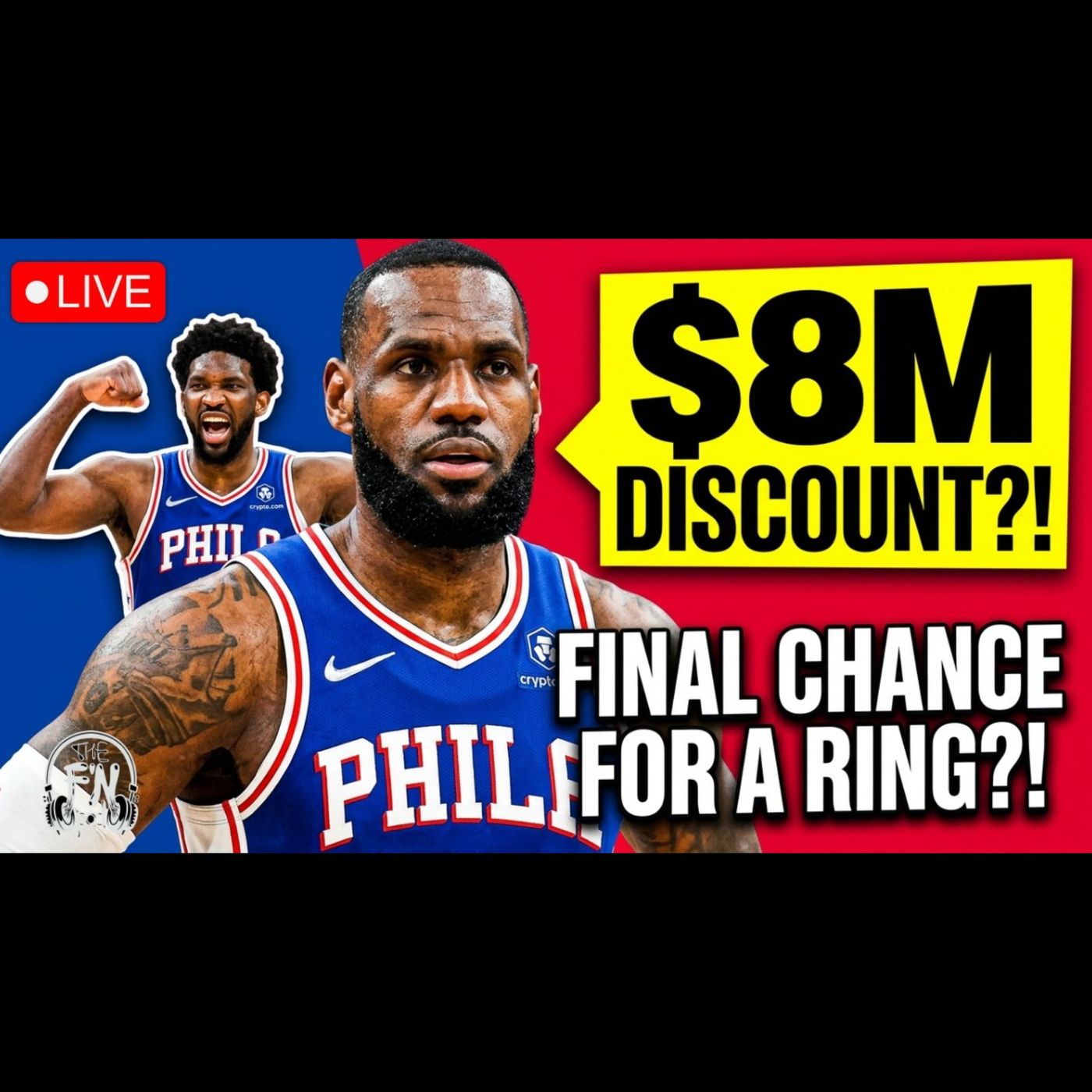 LIVE: LEBRON TO THE 76ERS! 🚨 "I'm Not Doing It For Money" — Is Philly A Superteam Or A Disaster?! episode artwork