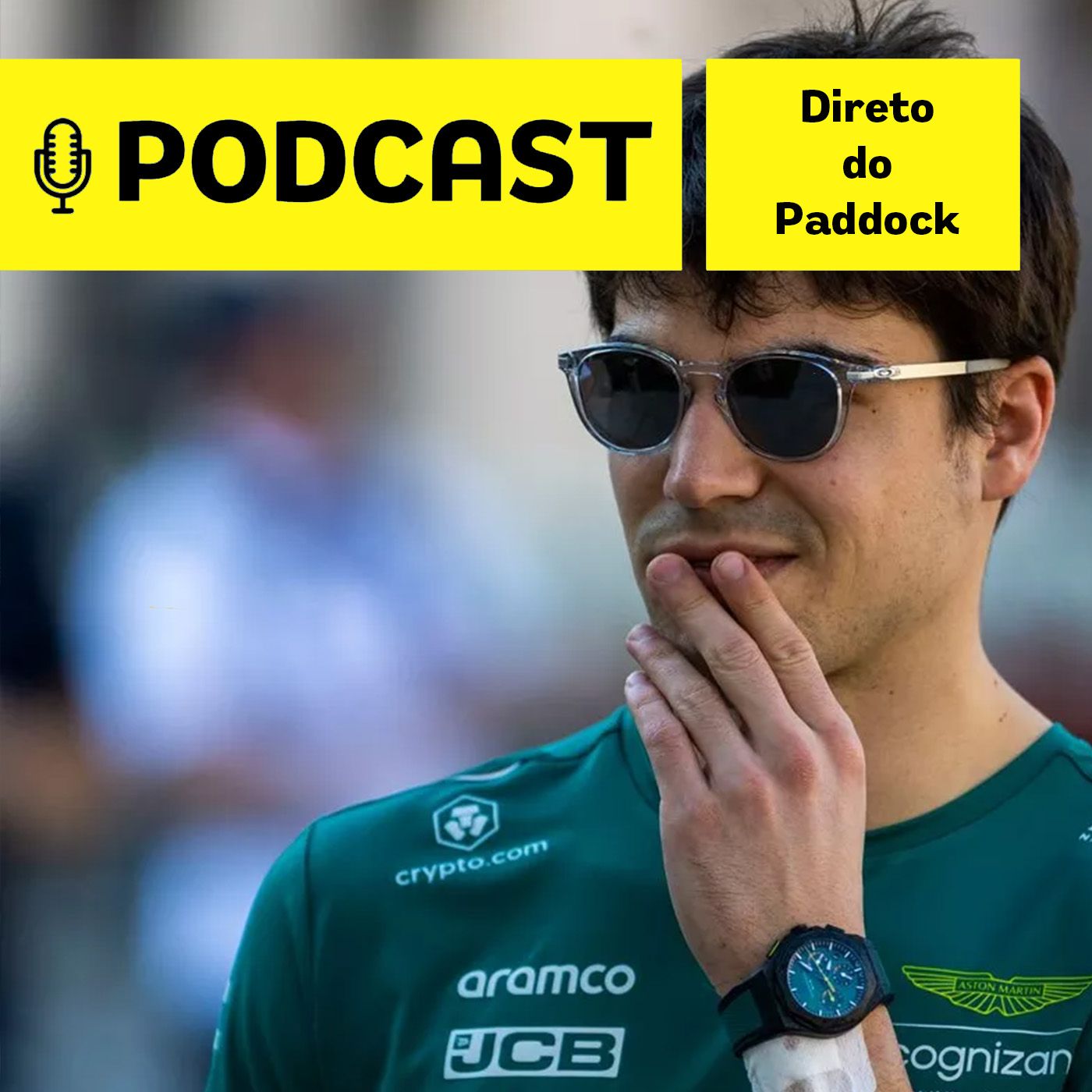 Podcast Direto do Paddock - Stroll no GP, Pérez manda recado, Hamilton em polêmicas, Aston forte e mais pré-Bahrein de F1 episode artwork
