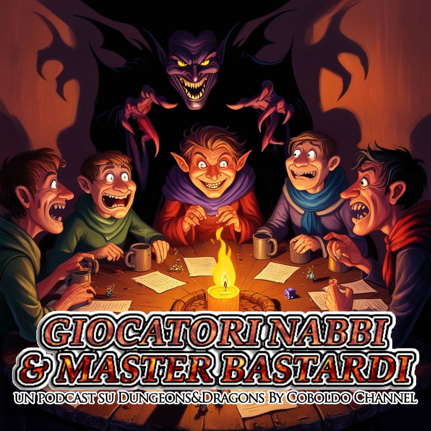 D&D - Giocatori Nabbi & Master Bastardi podcast artwork