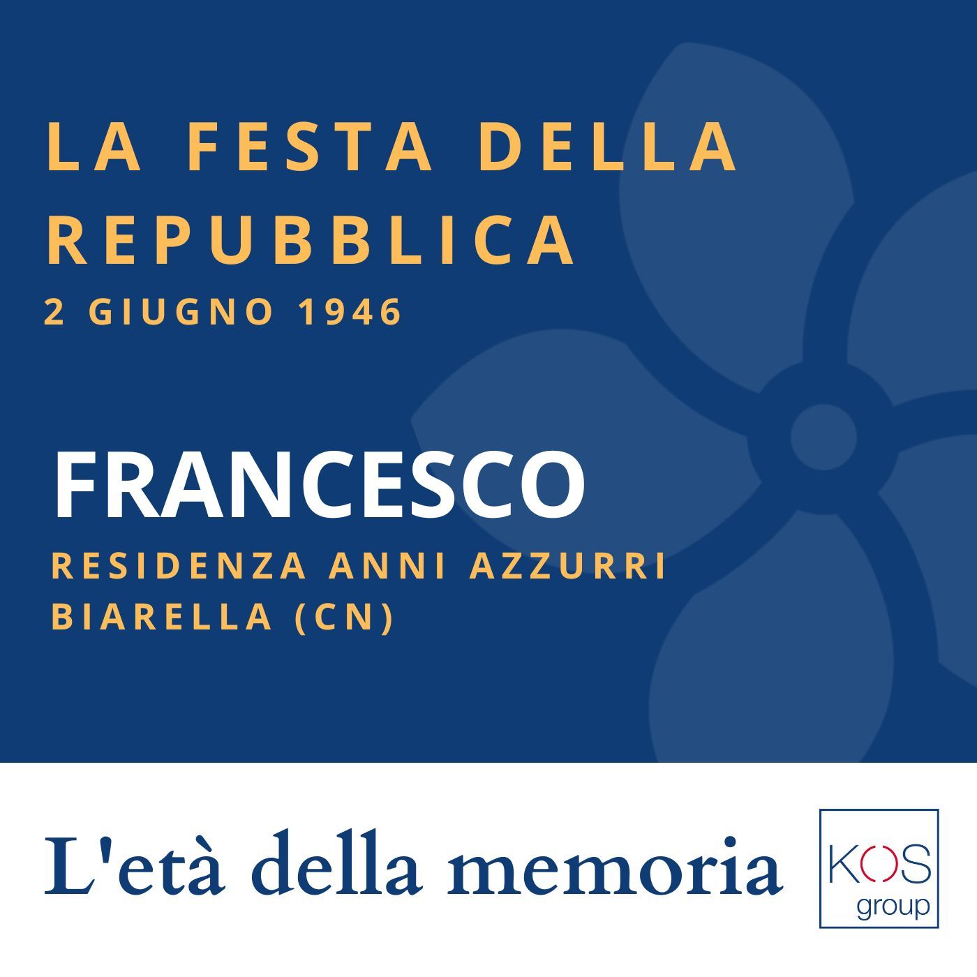 L\'età della memoria
