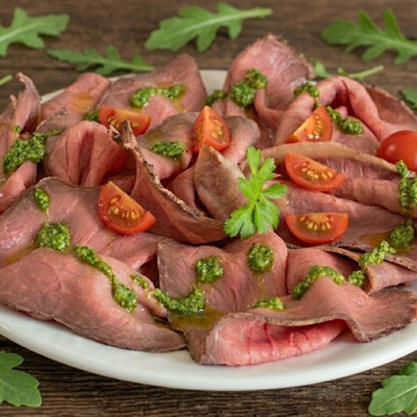 Roast Beef in Pentola con Pesto di Rucola e Pomodorini episode artwork