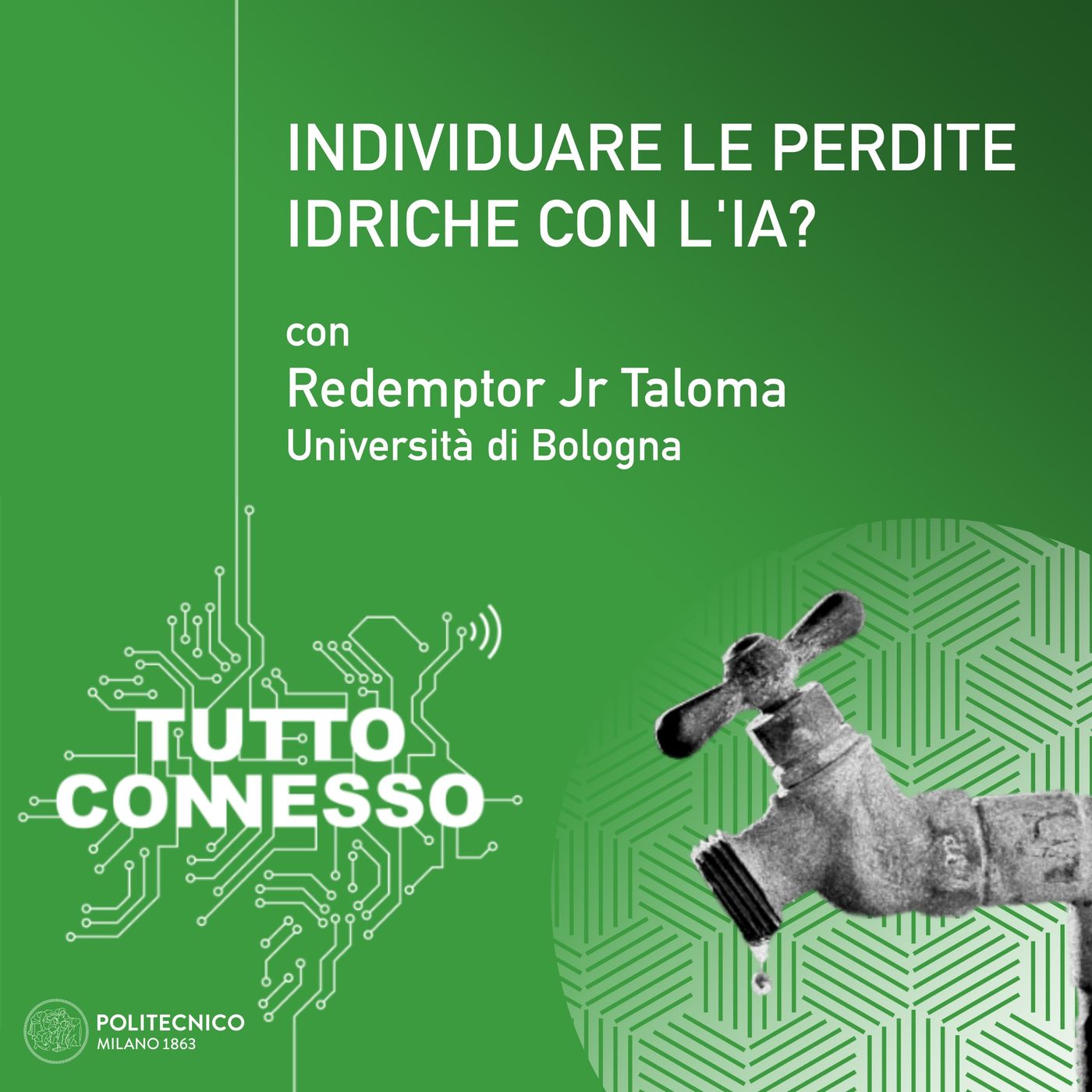 Individuare le perdite idriche con l'IA? Con Redemptor Jr Taloma episode artwork
