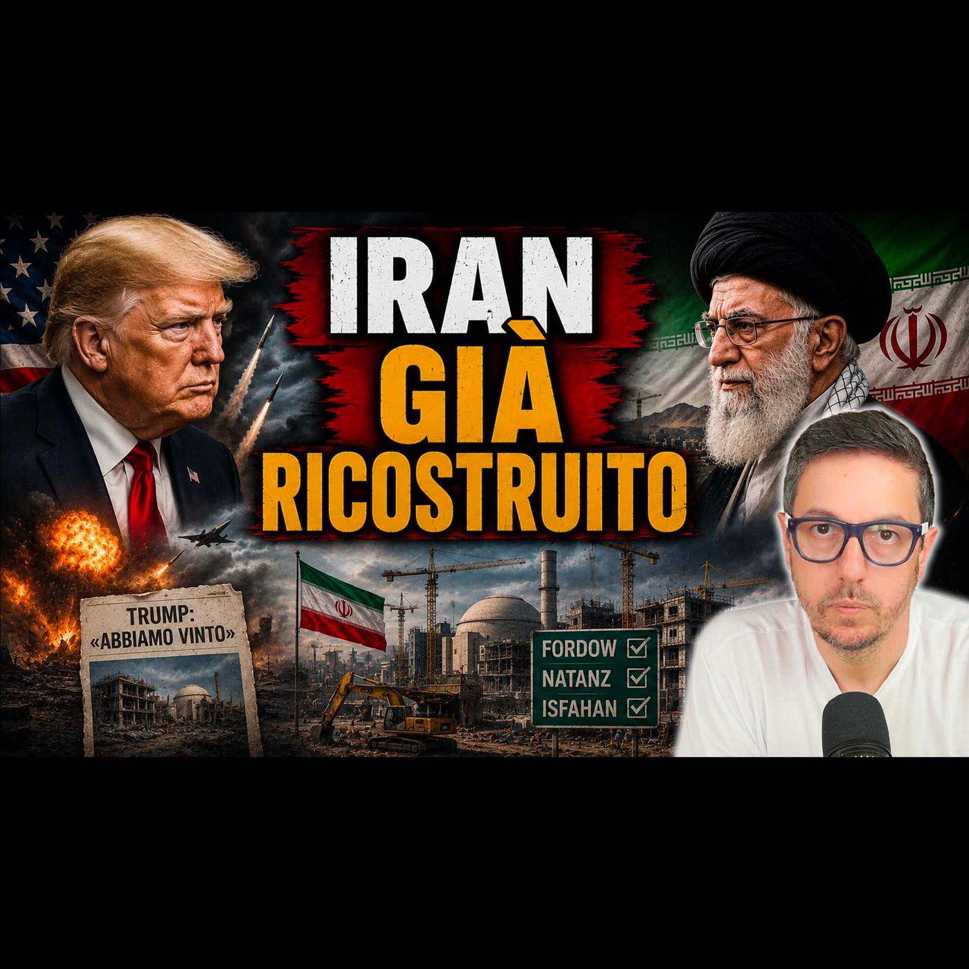 TRUMP DICEVA DI AVER VINTO. L’IRAN HA GIÀ RICOSTRUITO