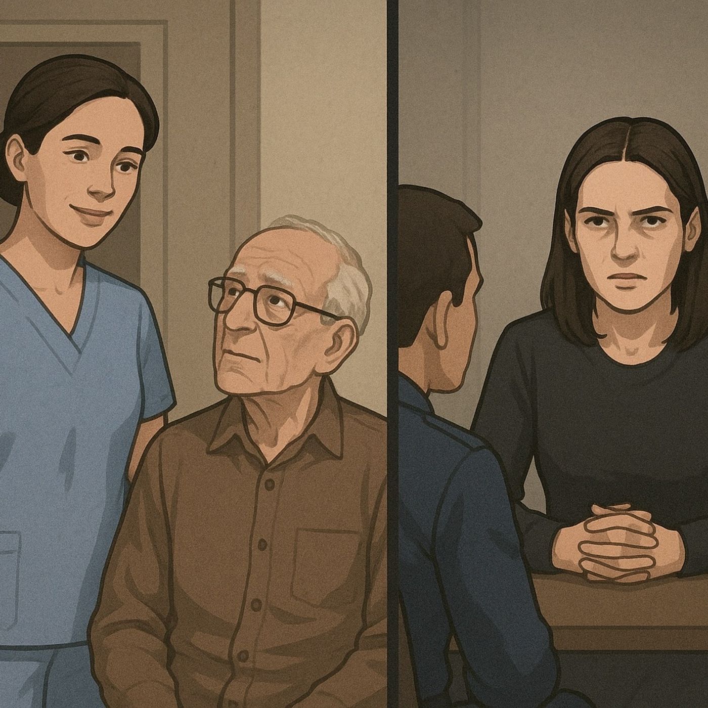 The Two-Faced Nurse: Nevine and Nahla's Deception episode artwork