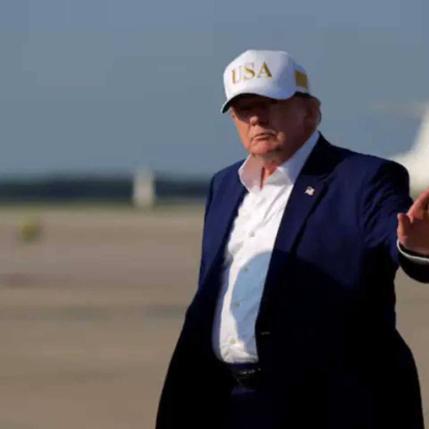 'WHATEVER!' Trump SHRUGS OFF questions about Iran threat that caused him to use staff as decoys episode artwork