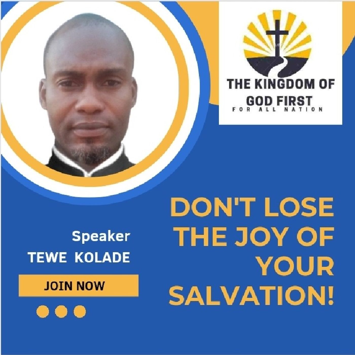 DON'T LOSE THE JOY OF YOUR SALVATION! episode artwork