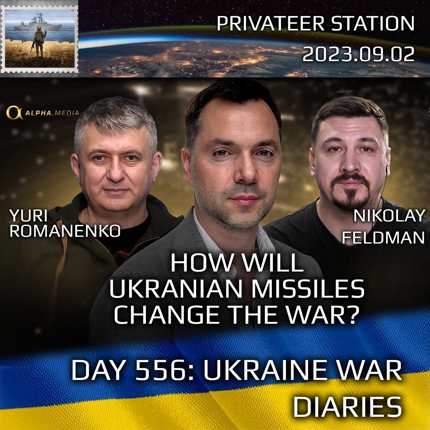 cover of episode War Day 556: How Will Ukranian Missiles Change This War?