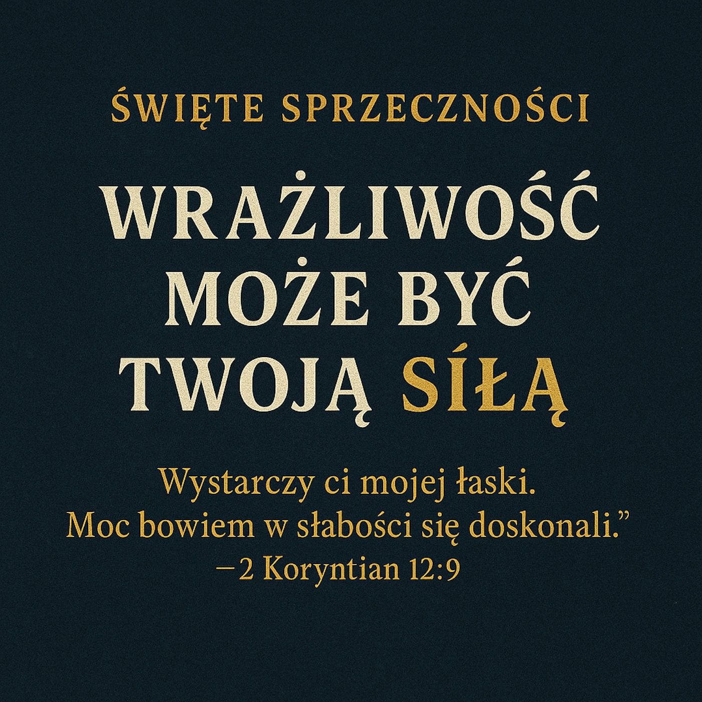 Ukrywasz słabość. A Bóg chce ją użyć. episode artwork