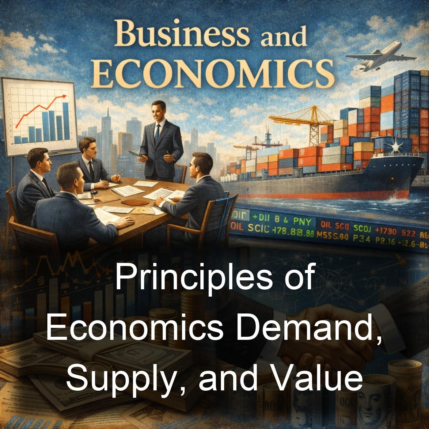 Principles of Economics Demand, Supply, and Value cover art