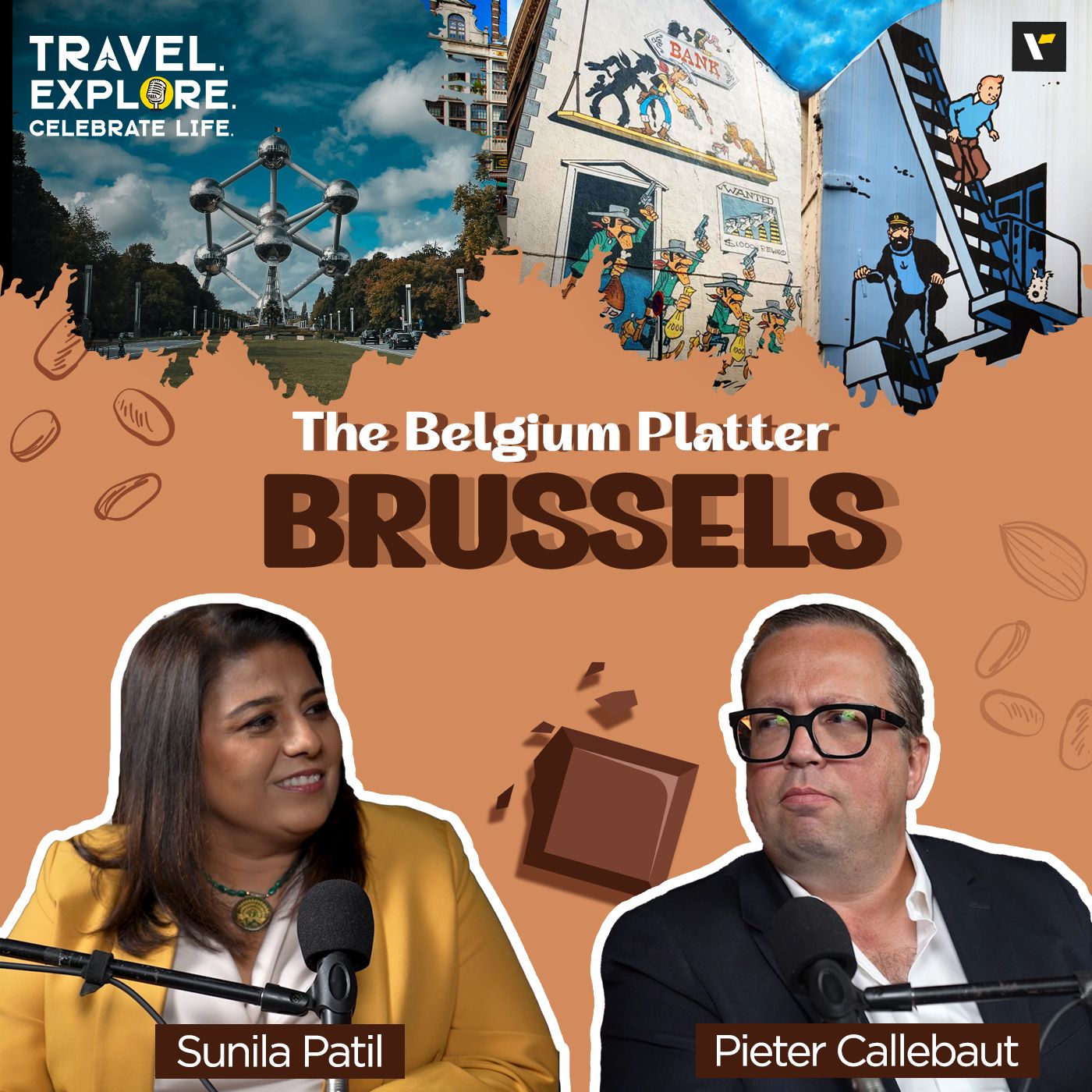 cover of episode 🇧🇪🍫The Belgian Platter: BRUSSELS | TECL Podcast with Sunila Patil and Pieter Callebaut