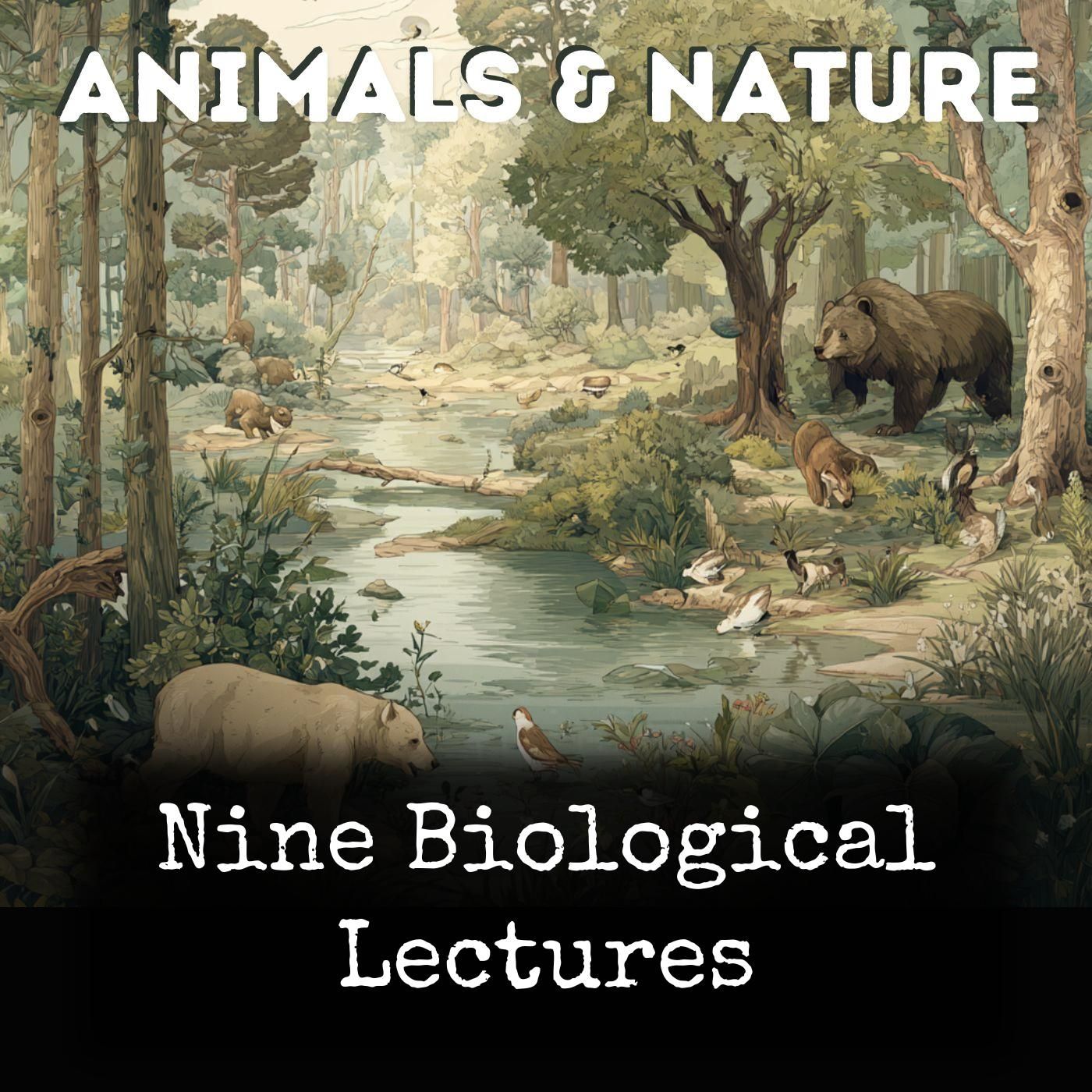 Nine Biological Lectures cover art