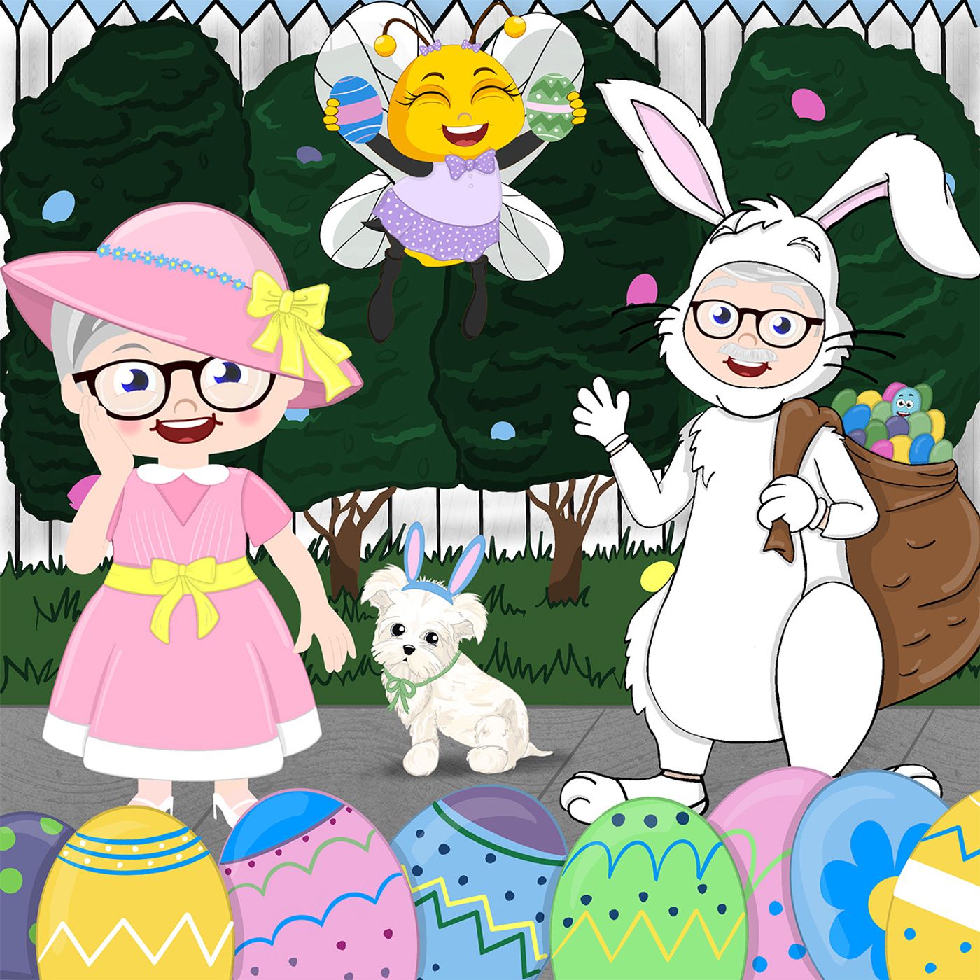 Is Mr. Honeybee...the Easter Bunny?!