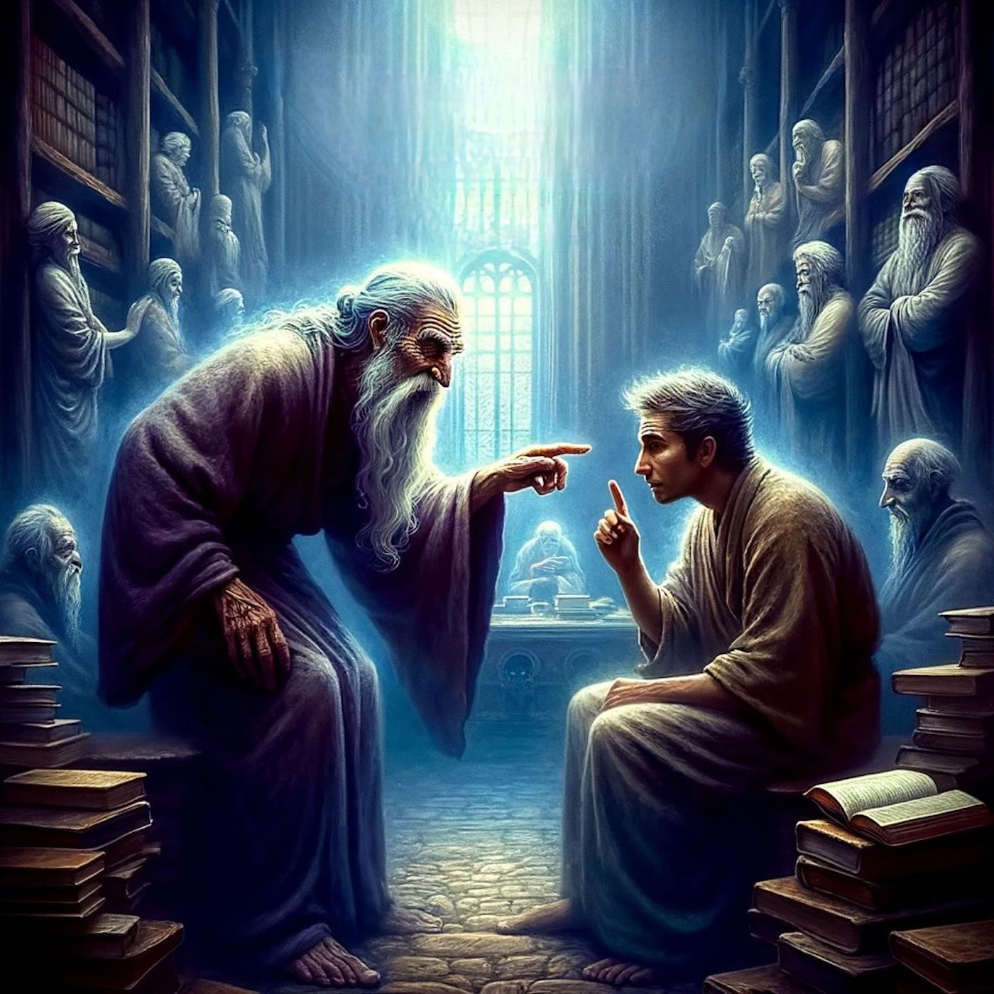 Wisdom cannot be imparted. Wisdom that a wise man attempts to impart always sounds like foolishness 🤷 to someone else. episode artwork