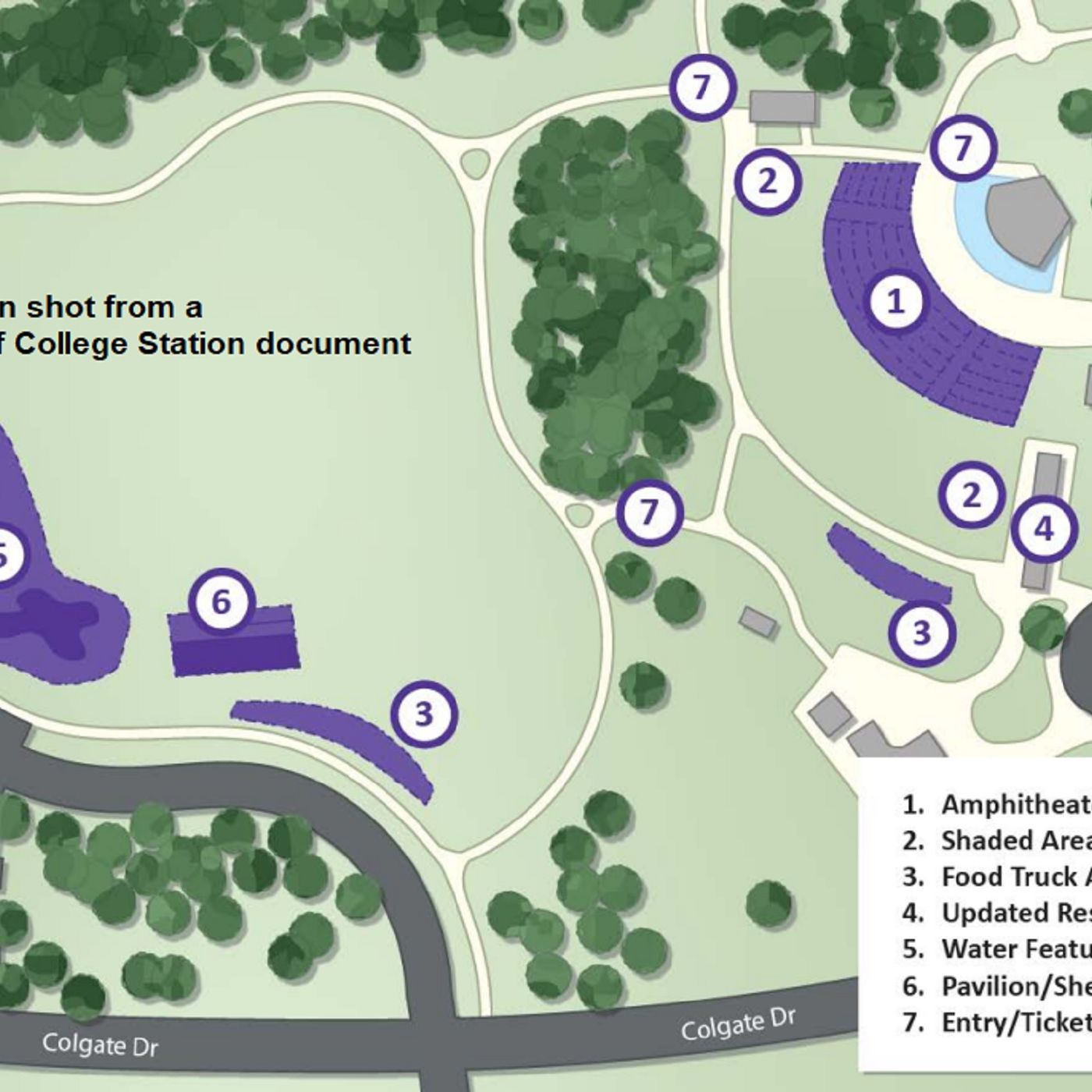 College Station city council supports initial concept for improving Wolf Pen Creek Park episode artwork