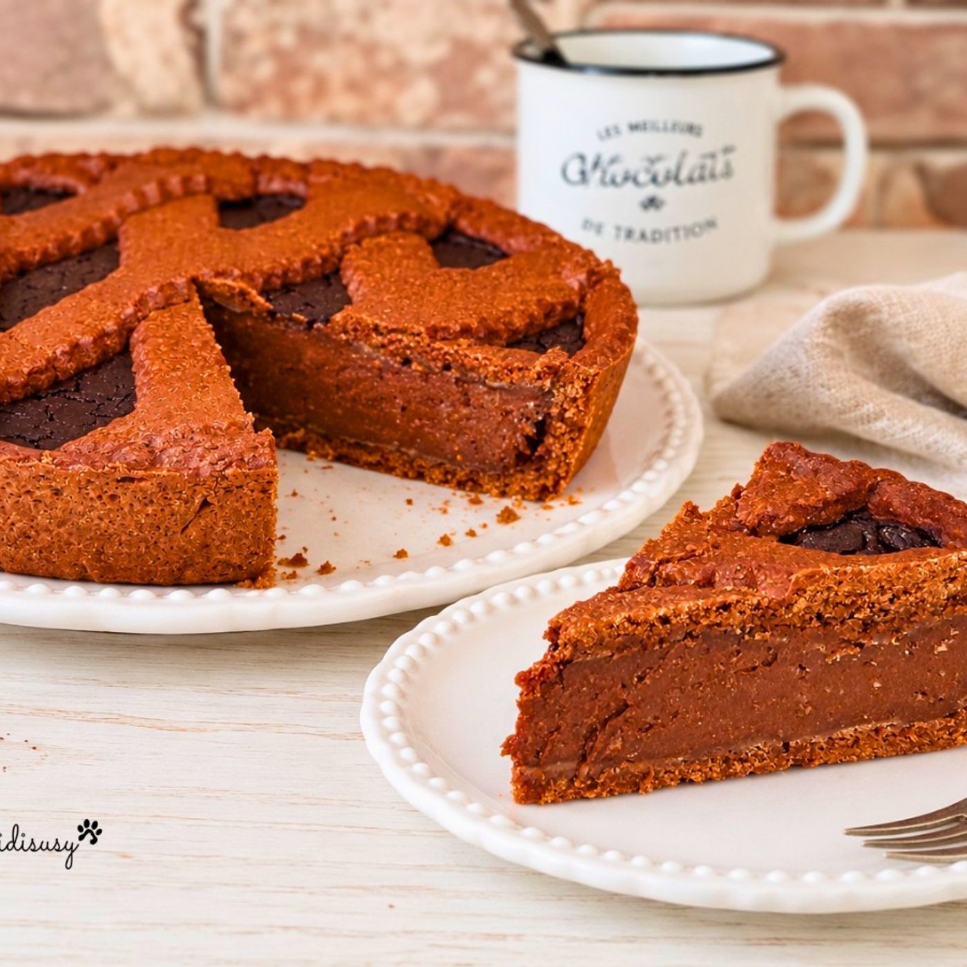 Crostata al cioccolato con frolla al cacao e ripieno cremoso episode artwork