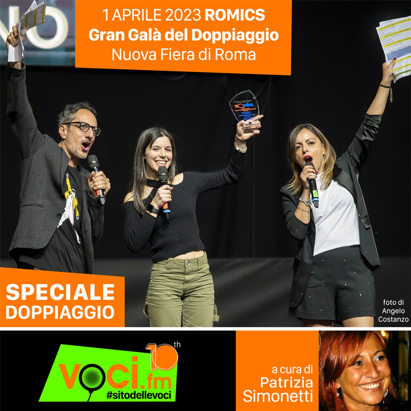 Speciale "ROMICS" - Gran Galà del Doppiaggio su VOCI.fm episode artwork