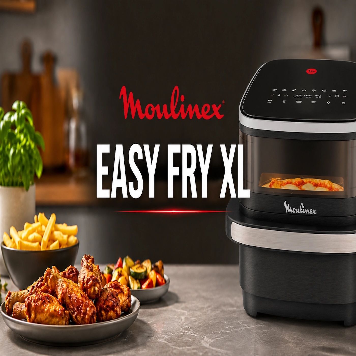 Moulinex Easy Fry XL- la friggitrice ad aria con finestra a -21% episode artwork