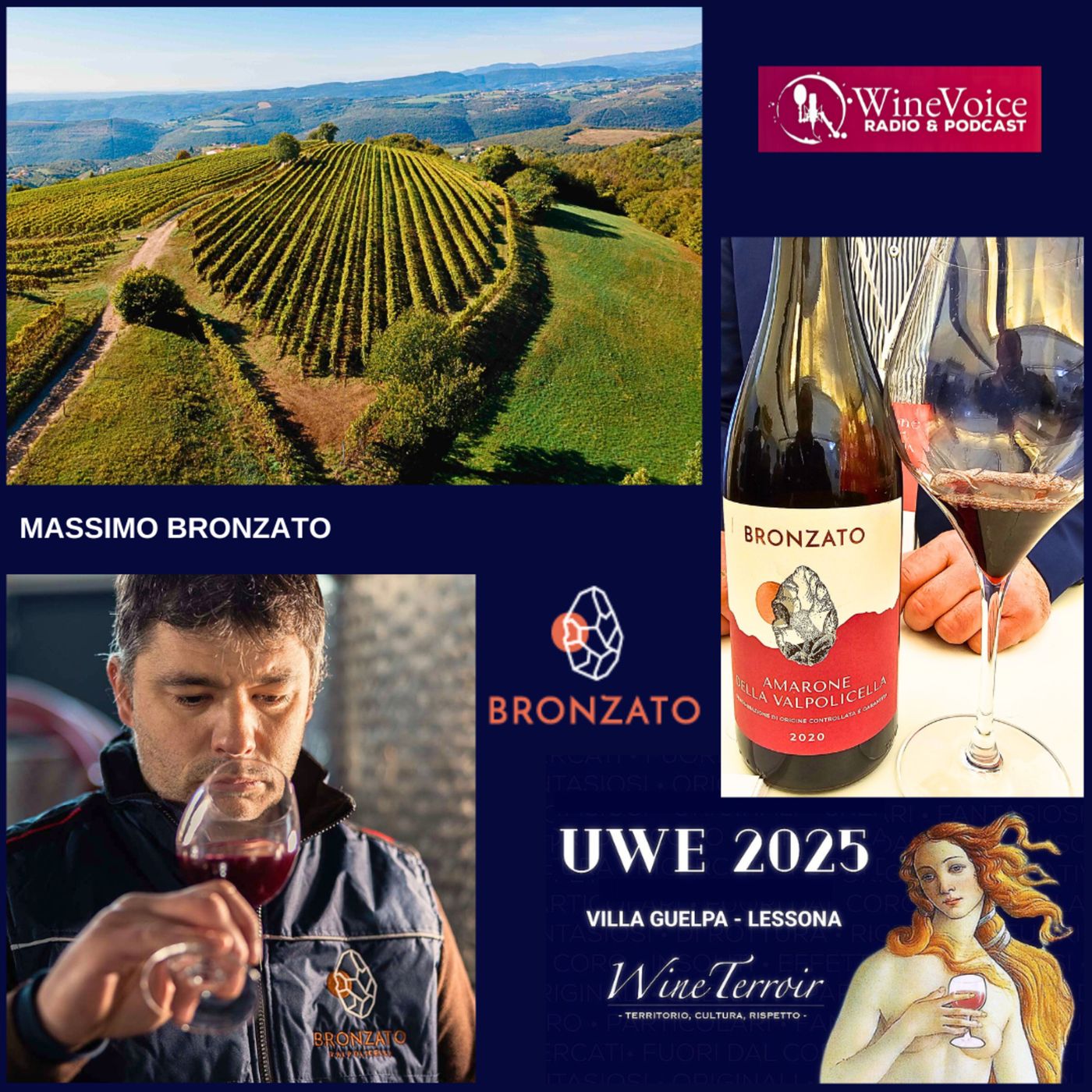 Le Terre del Vino: UWE25 - MASSIMO BRONZATO (Valpolicella) episode artwork