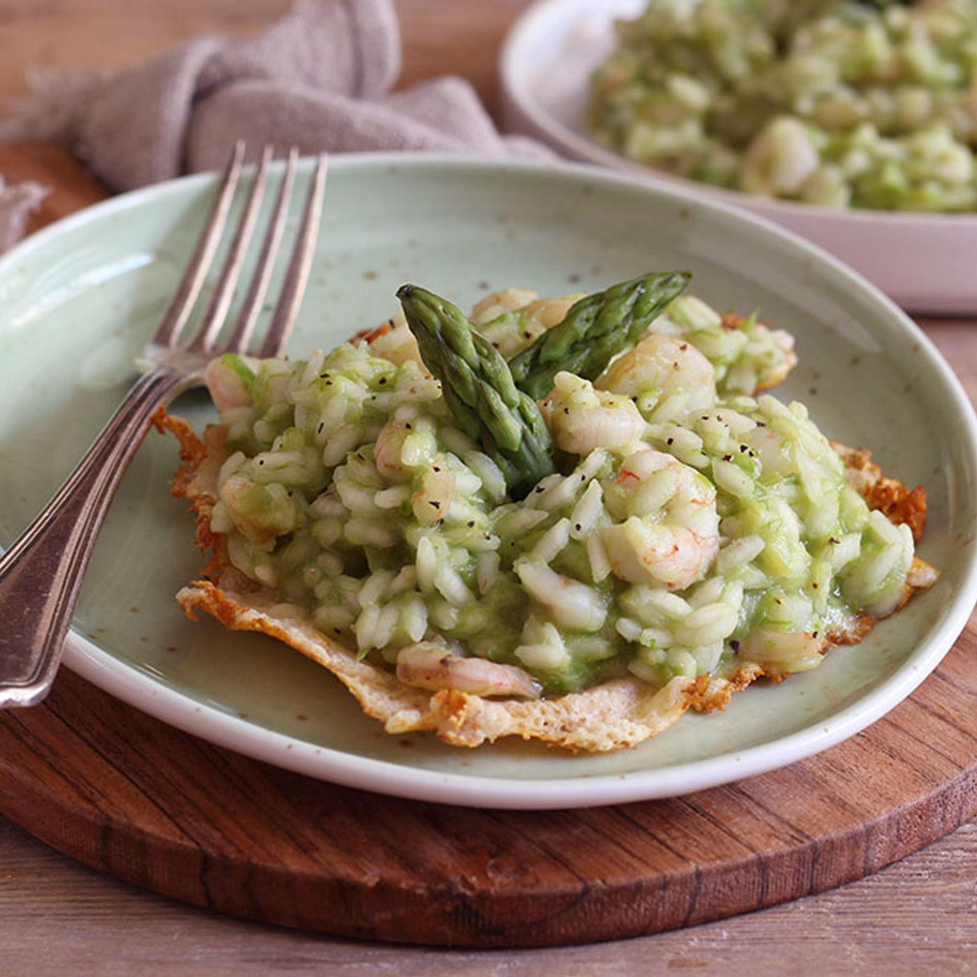 Risotto asparagi e gamberetti episode artwork