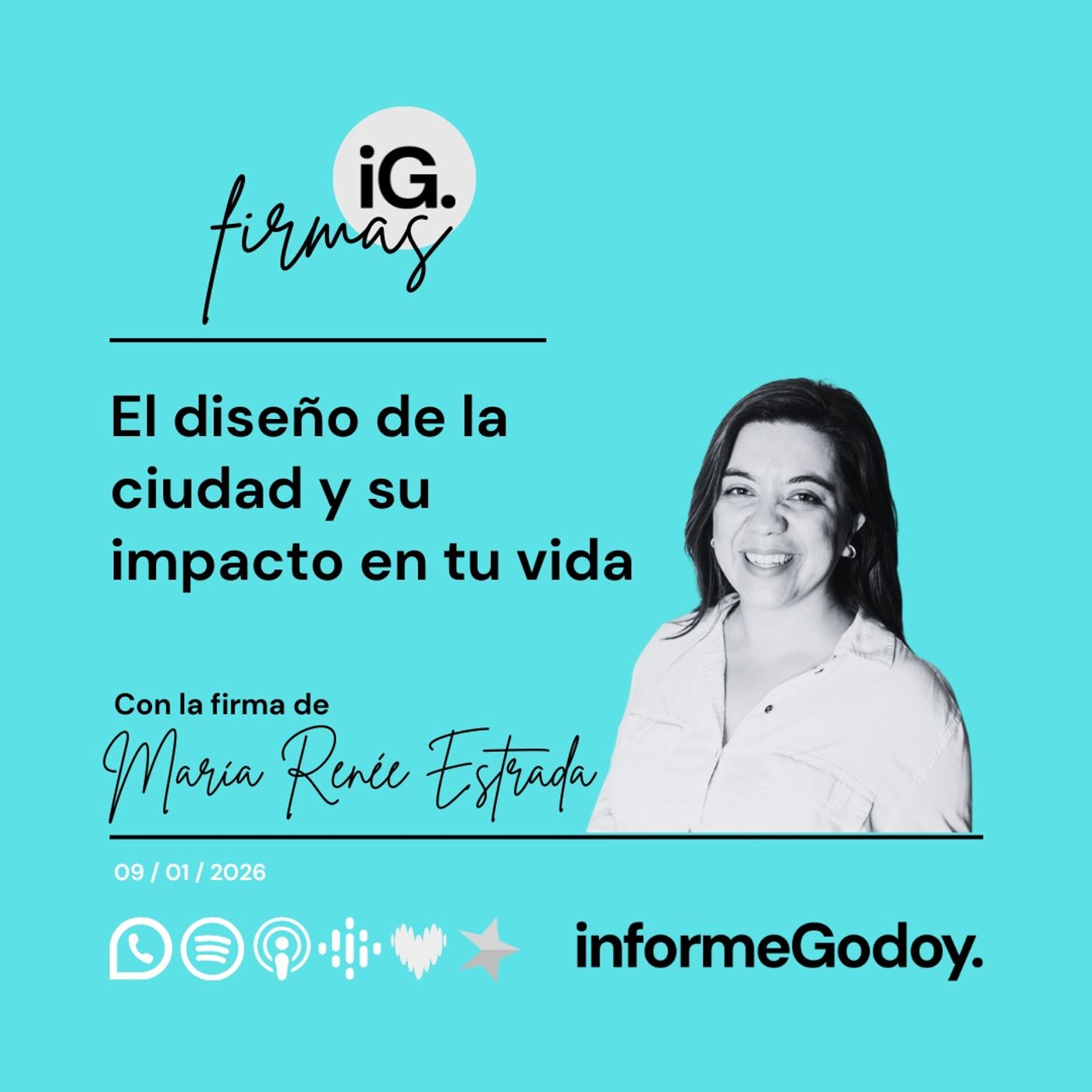 El diseño de la ciudad y su impacto en tu vida | María Renée Estrada episode artwork