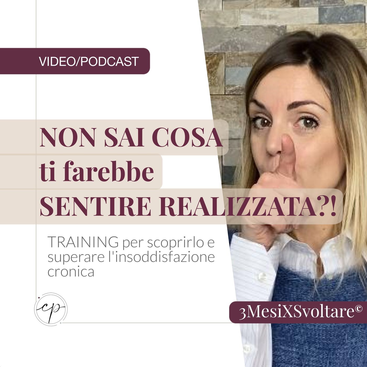 Non sai come uscire dall'insoddisfazione, pensandoci CAPISCI DI NON CONOSCERTI e...Vai in TILT! episode artwork
