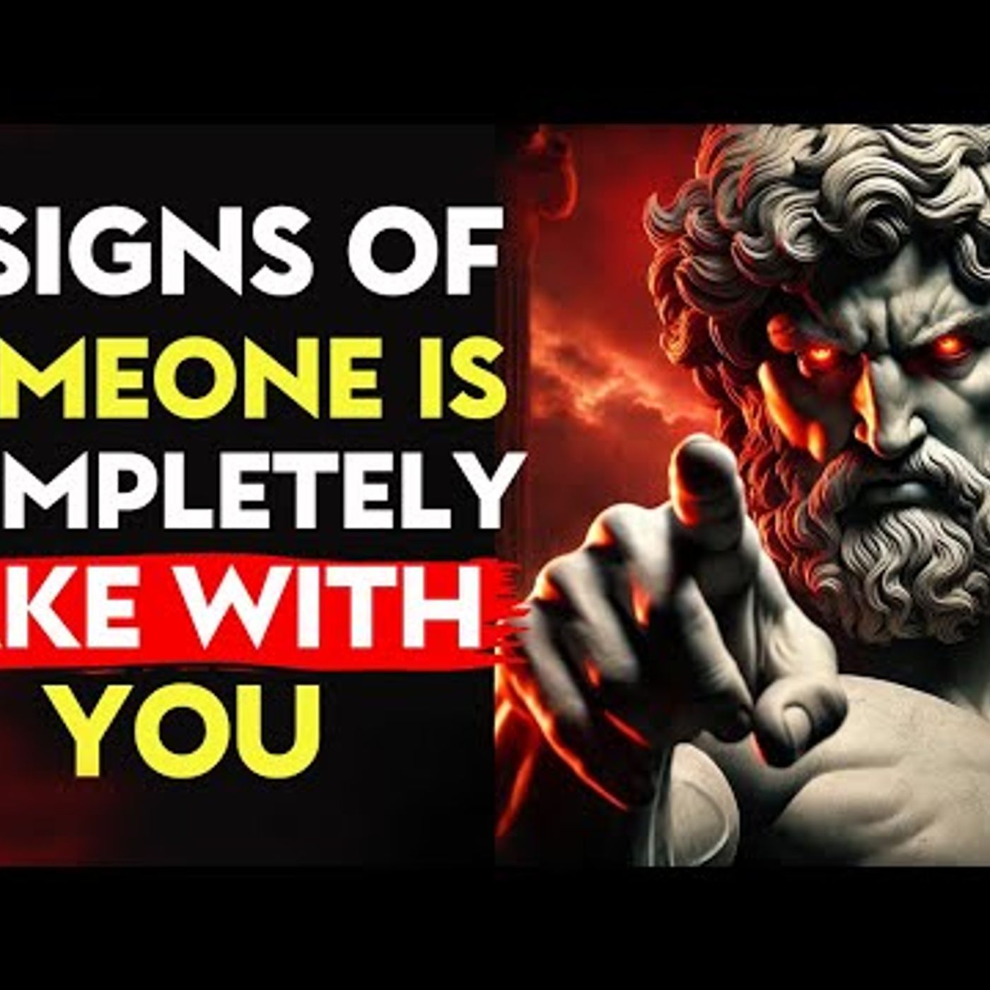 WARNING! 8 SIGNS That People Are Being Totally FAKE With YOU _ Stoic Philosophy episode artwork