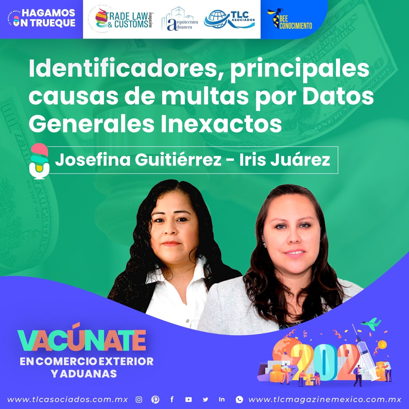 Episodio 134. Identificadores, principales causas de multas por Datos Generales Inexactos