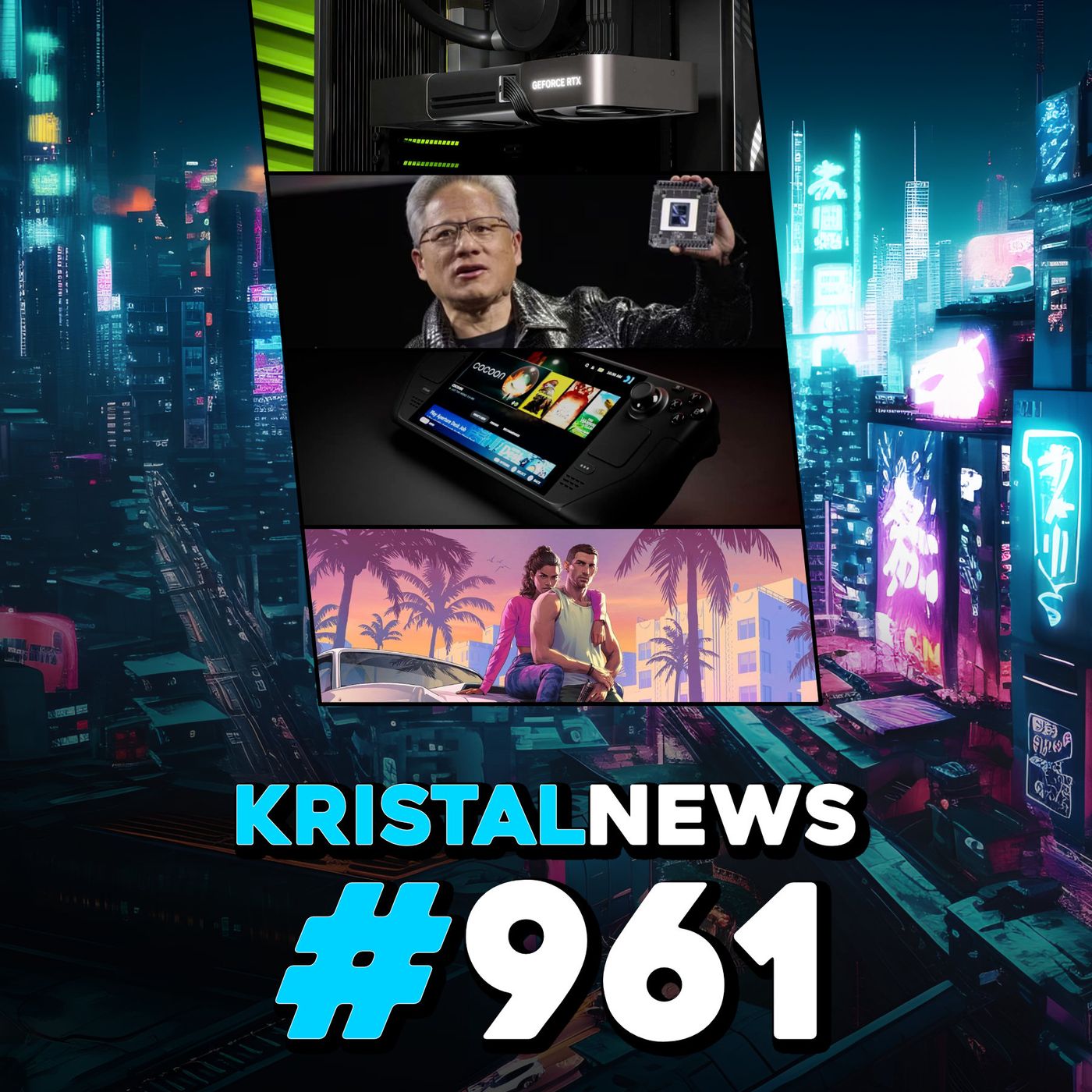 Le PRIME NEWS del 2025! | Le NUOVE SCHEDE NVIDIA! | VALVE sta per ESPANDERSI? ▶ #KristalNews 961 episode artwork