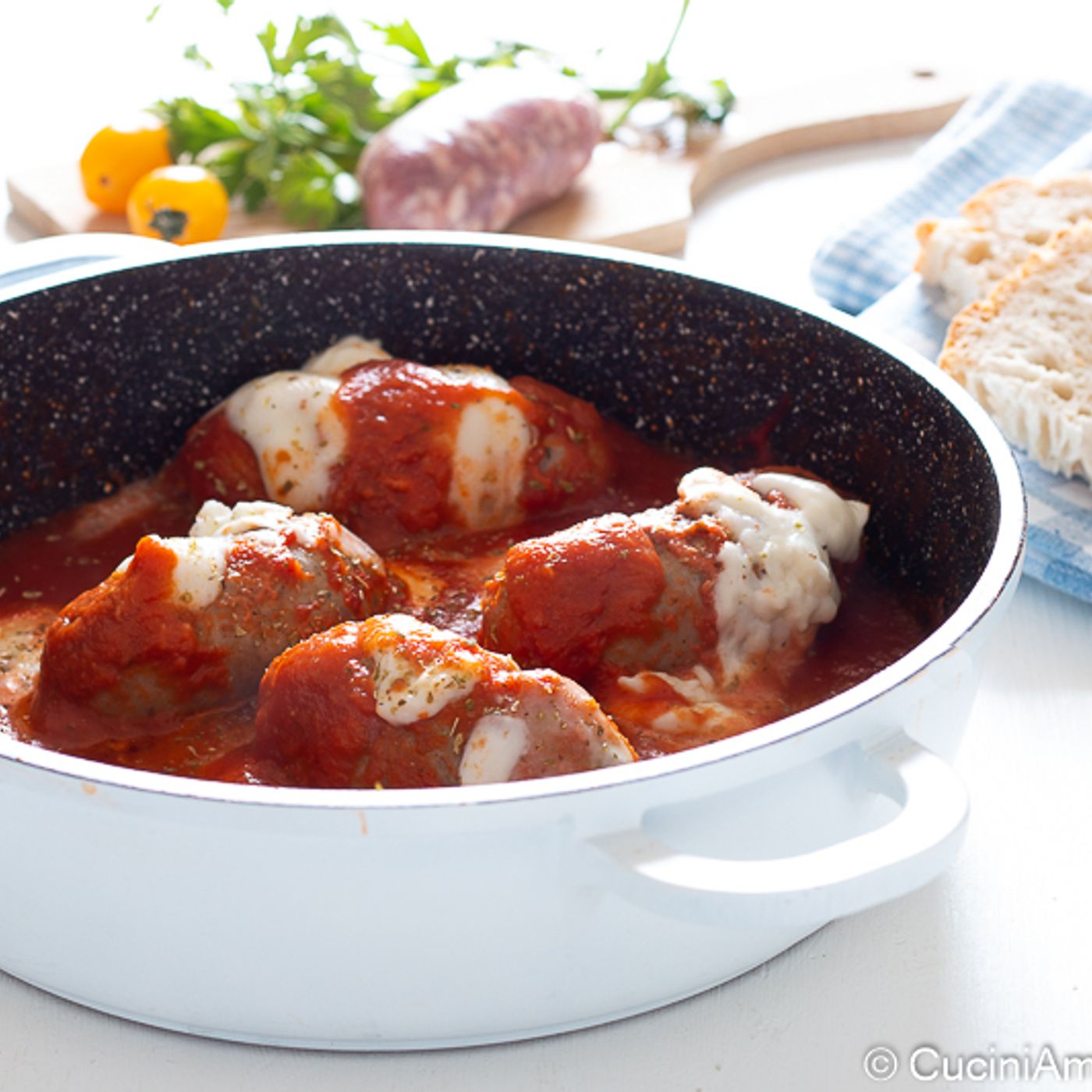 Salsicce alla pizzaiola