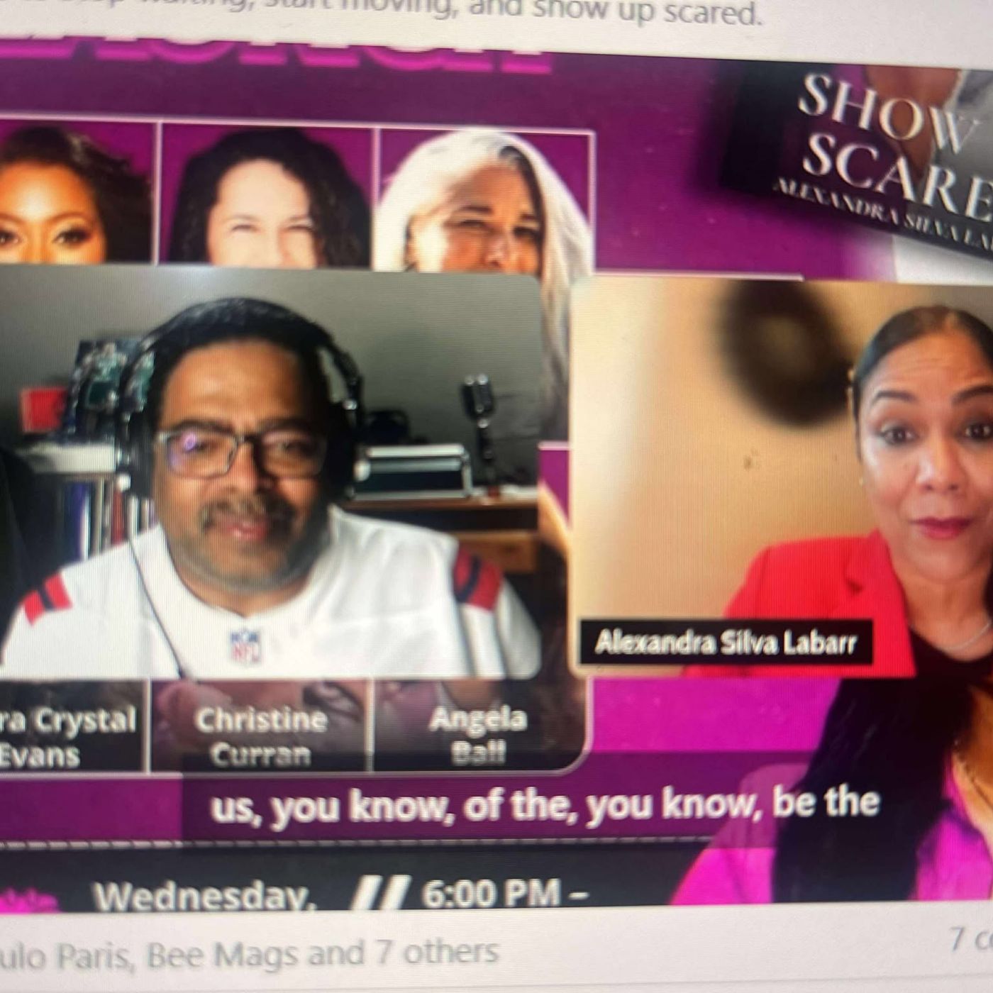 Guest- Alexandra Silva Labarr "Show Up Scared" episode artwork