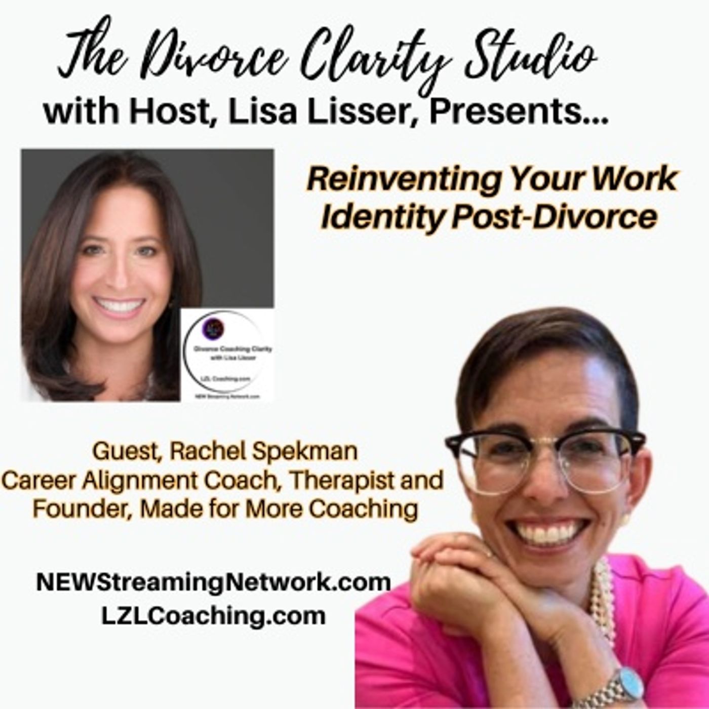 Reinventing Your Work Identity Post-Divorce with Guest Rachel Spekman episode artwork