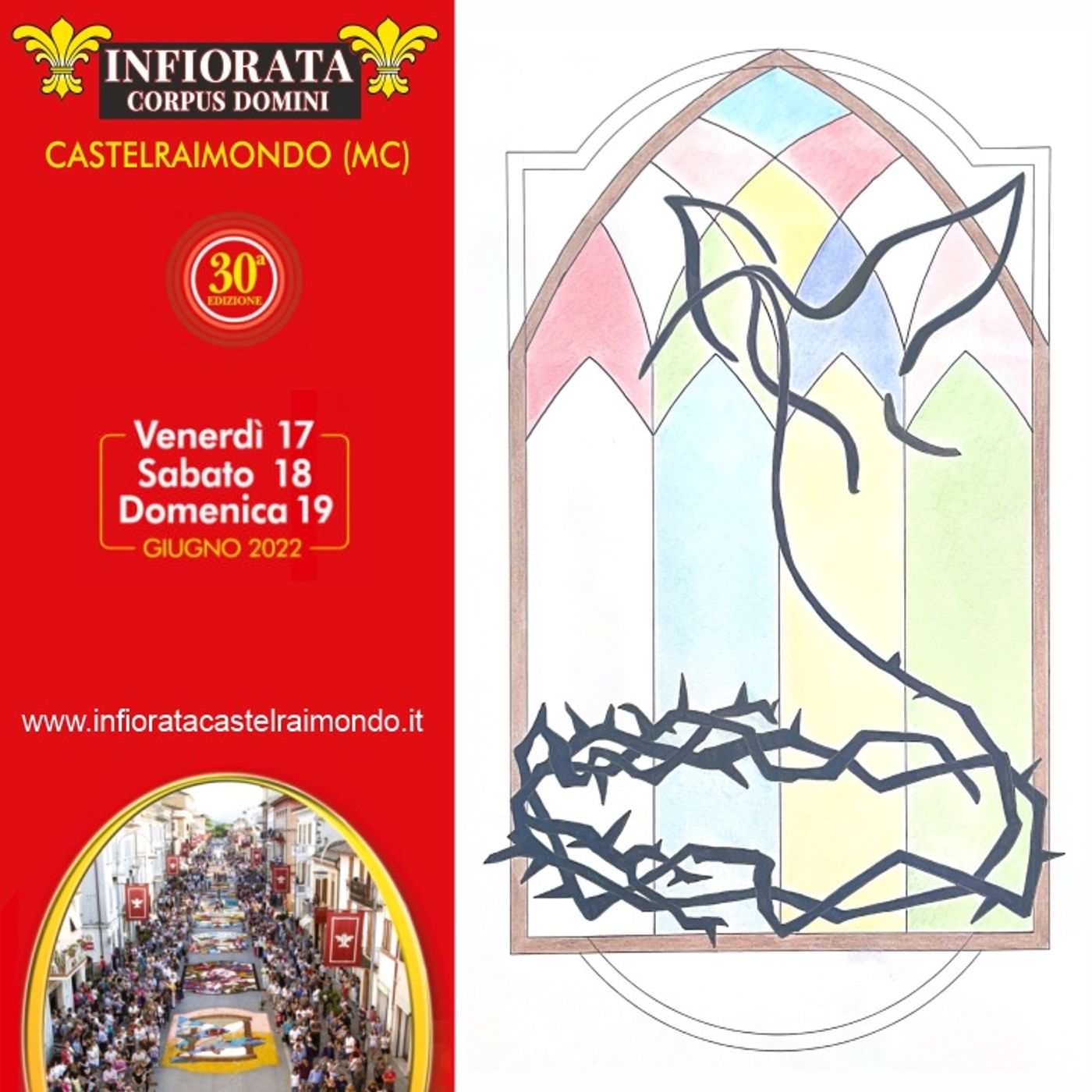 Infiorata Castelraimondo 2022 - GTMarche