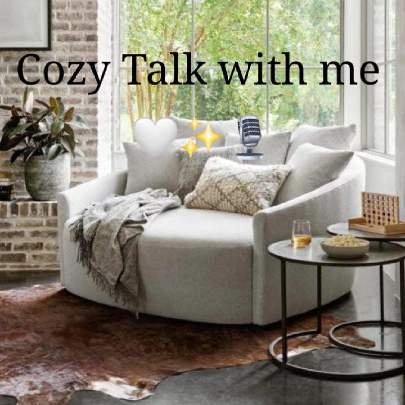 cozy Talk with me 🤍✨🎙️