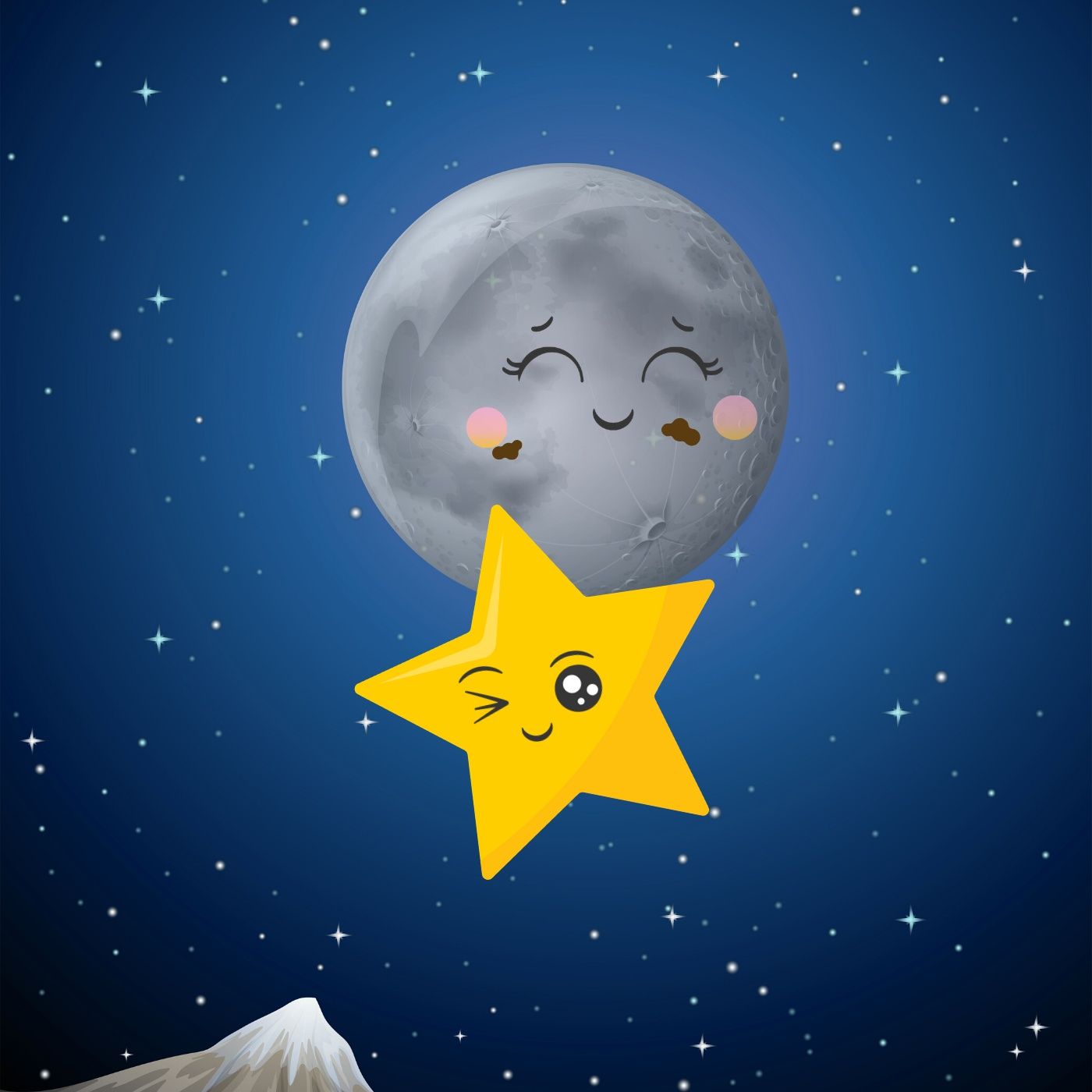 De cuando la luna y la estrella polar se fueron a comer chocolate