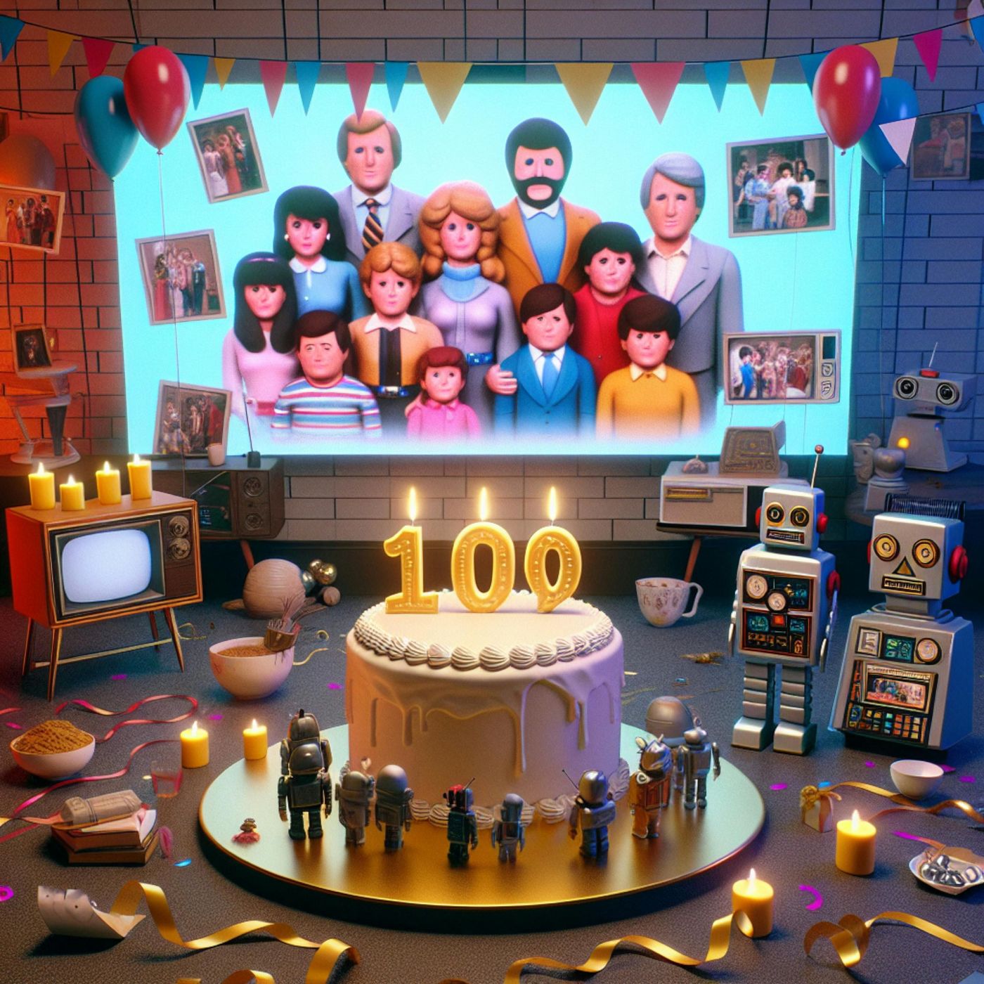 100 Episodes of Small Wonder podcast artwork
