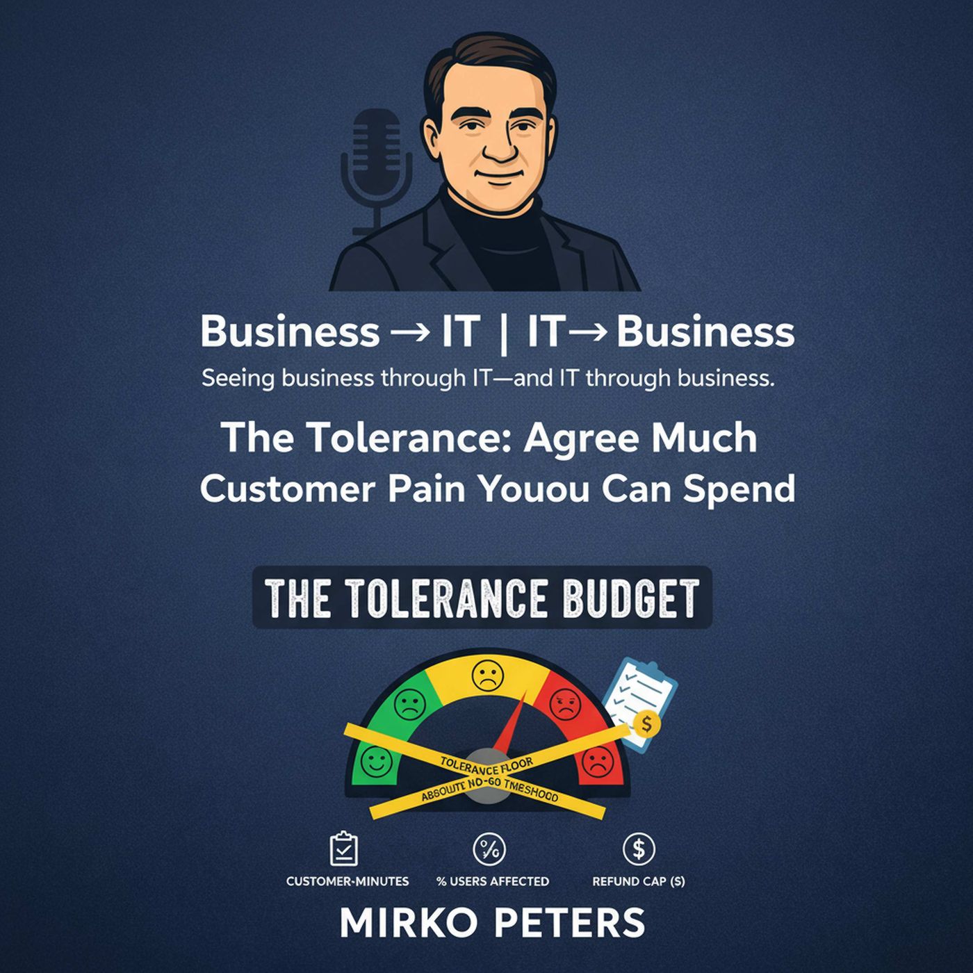 The Tolerance Budget: Agree How Much Customer Pain You Can Spend episode artwork