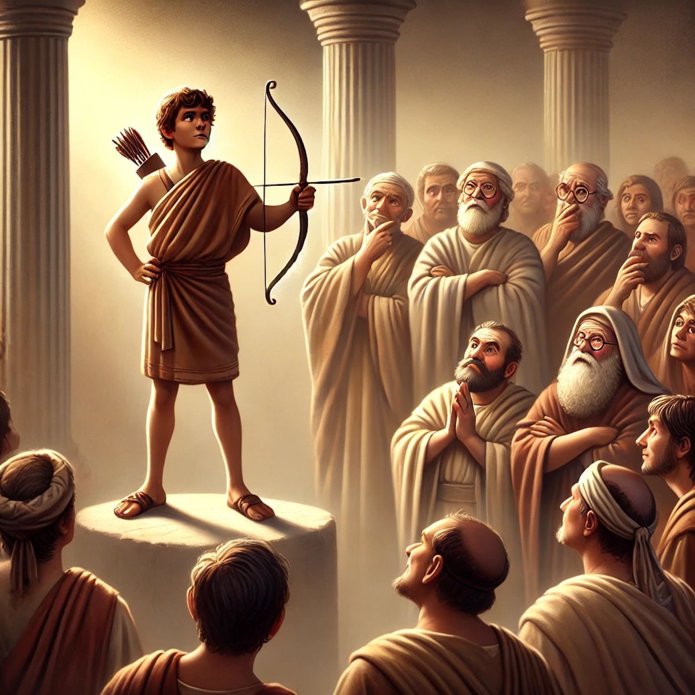 "The wise never make mistakes, and wisdom is all about having the right answers." episode artwork