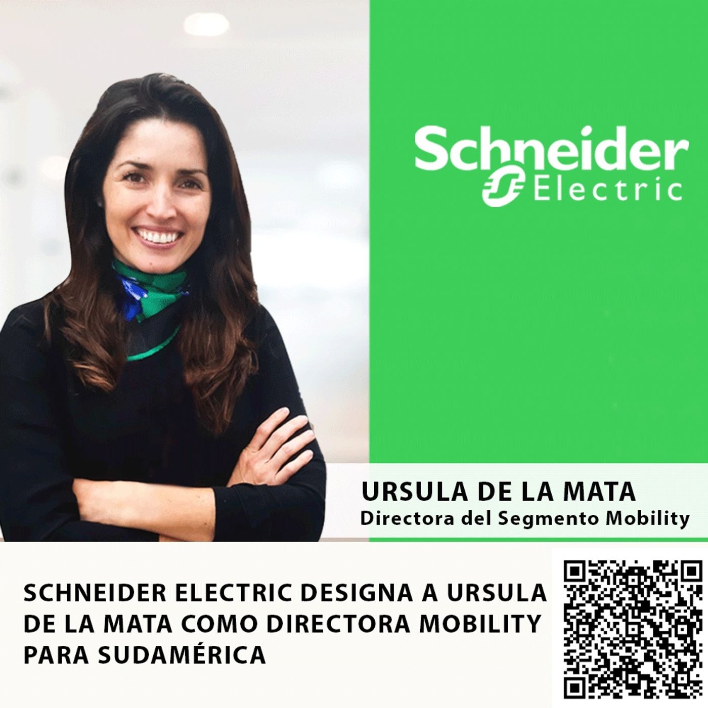 SCHNEIDER ELECTRIC DESIGNA A URSULA DE LA MATA COMO DIRECTORA MOBILITY PARA SUDAMÉRICA episode artwork