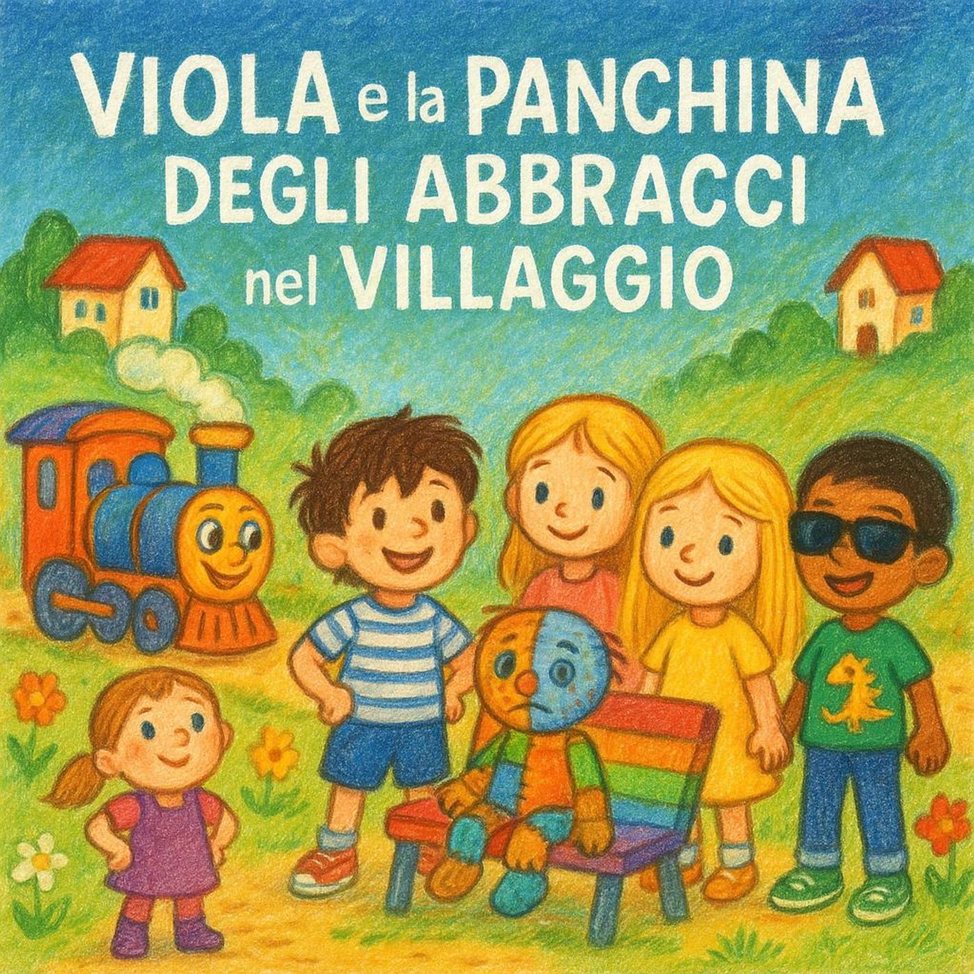 Viola e la Panchina degli Abbracci nel Villaggio