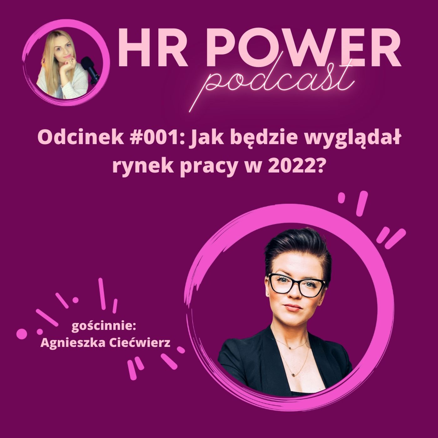 #001 Jak będzie wyglądał rynek pracy w 2022? - rozmowa z Agnieszką Ciećwierz #001 Jak będzie wyglądał rynek pracy w 2022? - rozmowa z Agnieszką Ciećwierz