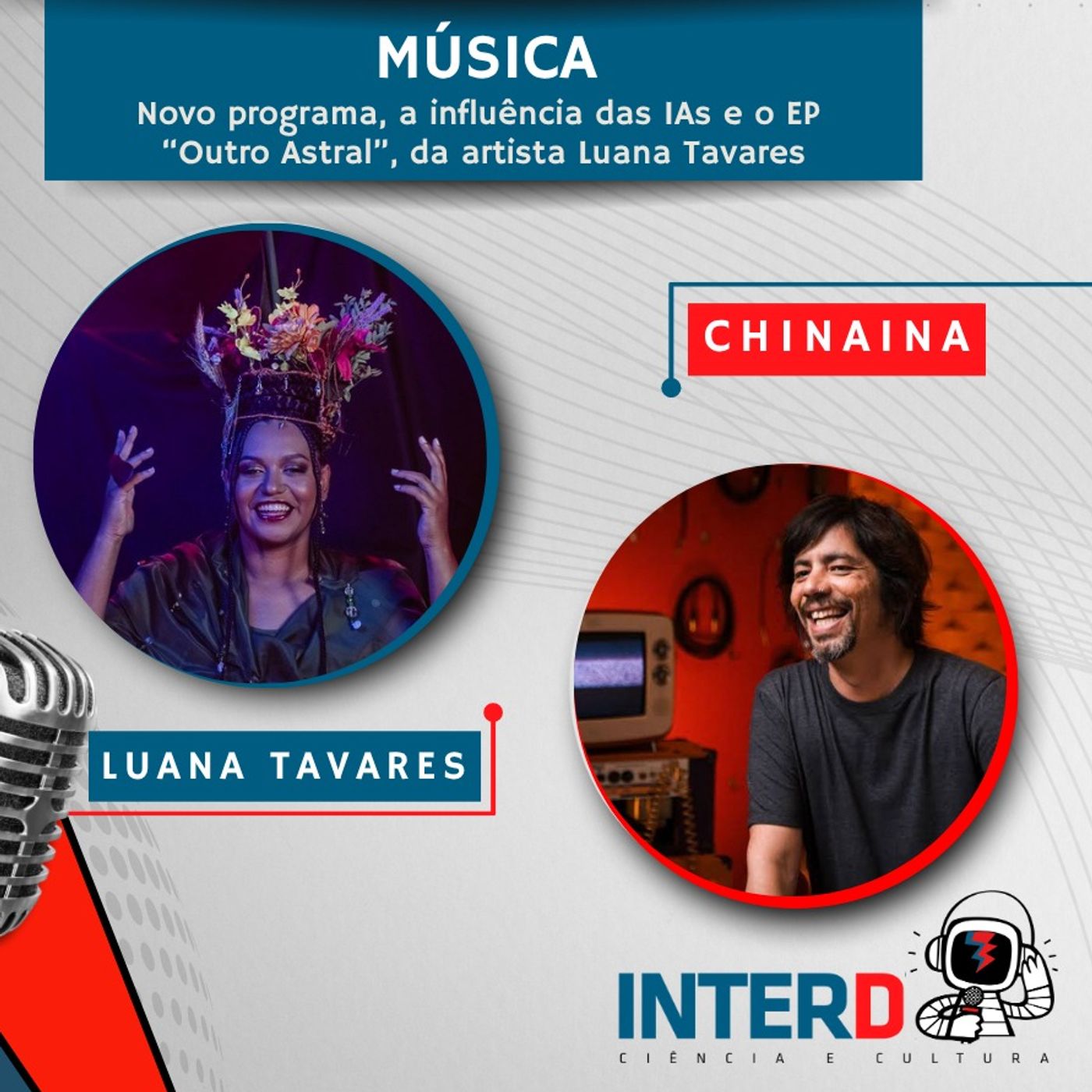 Chinaina defende uso criativo da inteligência artificial e critica domínio dos algoritmos na música #70 episode artwork