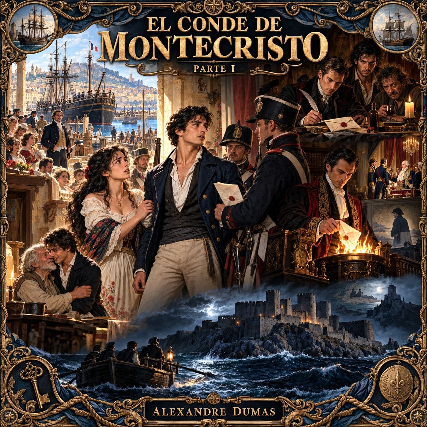 El conde de Montecristo (Parte 1) de Alexandre Dumas ⚔️ | Audiolibro en español | Aventuras y venganza | Grandes Clásicos